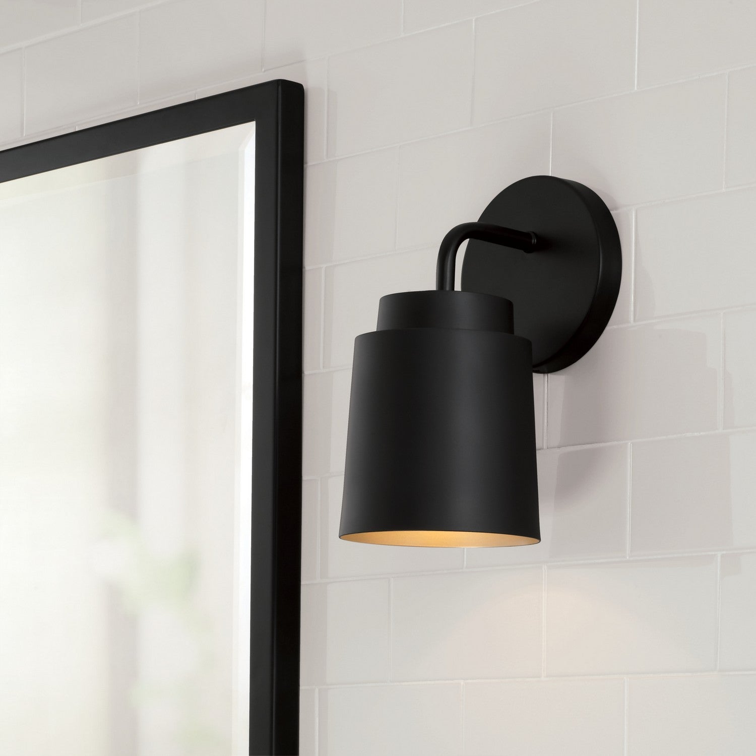 Capital Lighting - AA1035MB - One Light Wall Sconce - Pratt - Matte Black