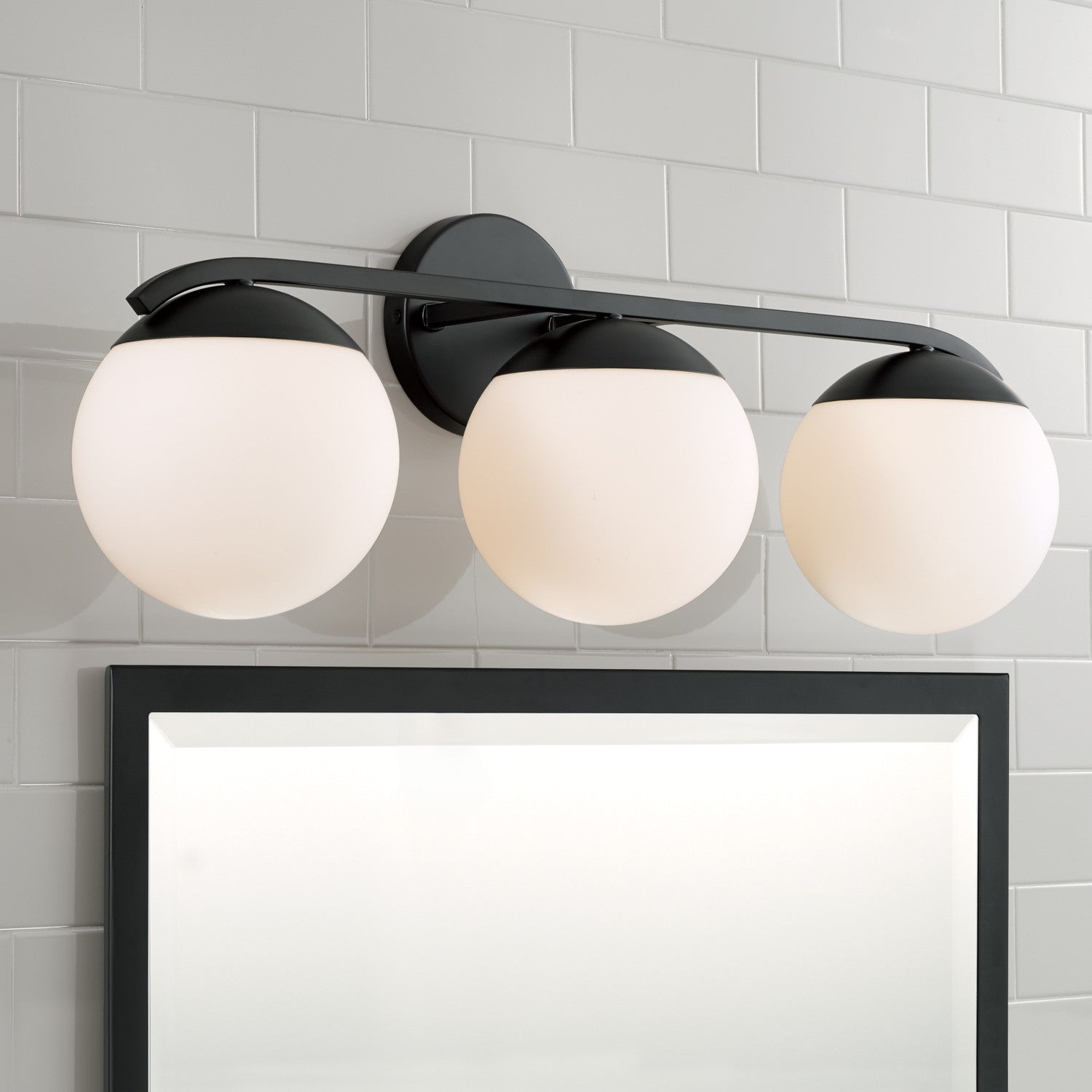 Capital Lighting - AA1033MB - Three Light Vanity - Oliver - Matte Black