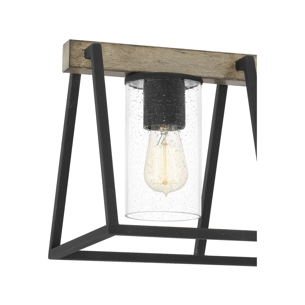 Quoizel - BRT5542GK - Five Light Linear Chandelier - Brockton - Grey Ash