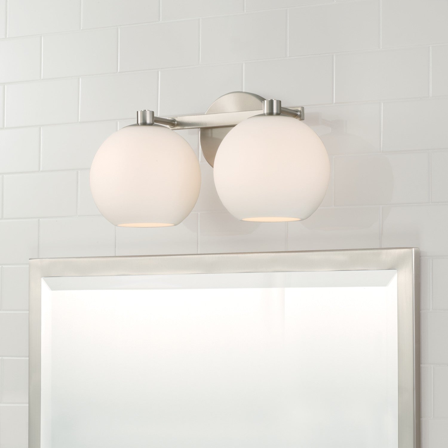 Capital Lighting - 152121BN-548 - Two Light Vanity - Ansley - Brushed Nickel