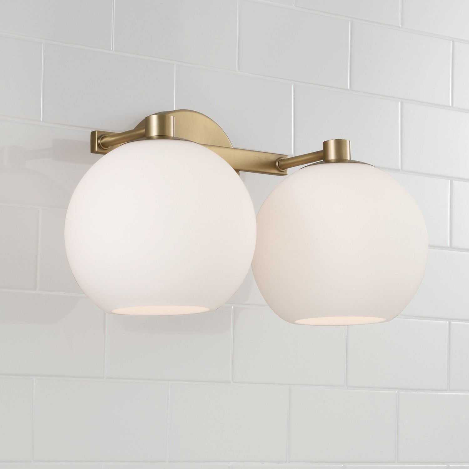 Capital Lighting - 152121AD-548 - Two Light Vanity - Ansley - Aged Brass