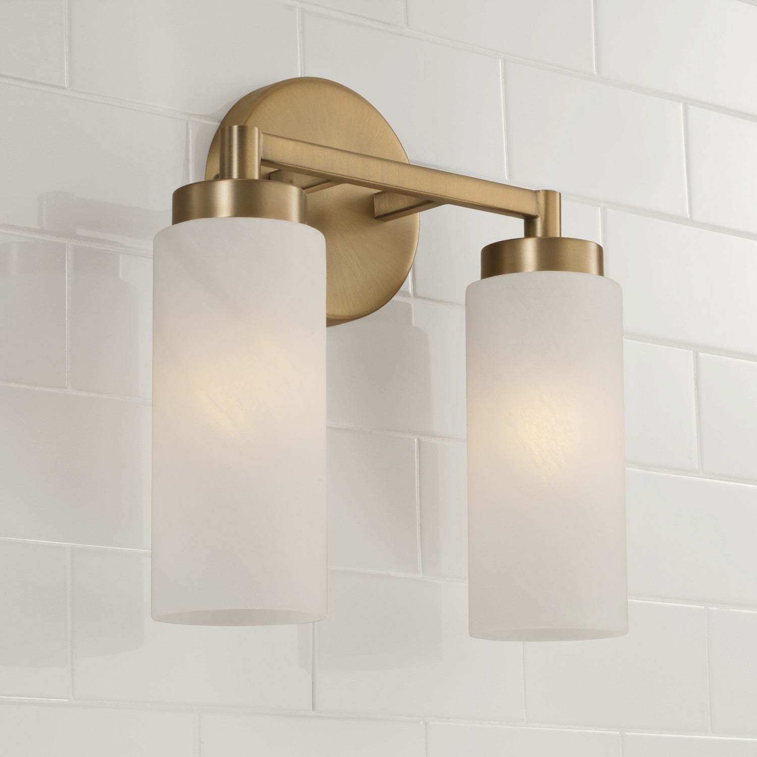 Capital Lighting - 151721AD - Two Light Vanity - Alyssa - Aged Brass