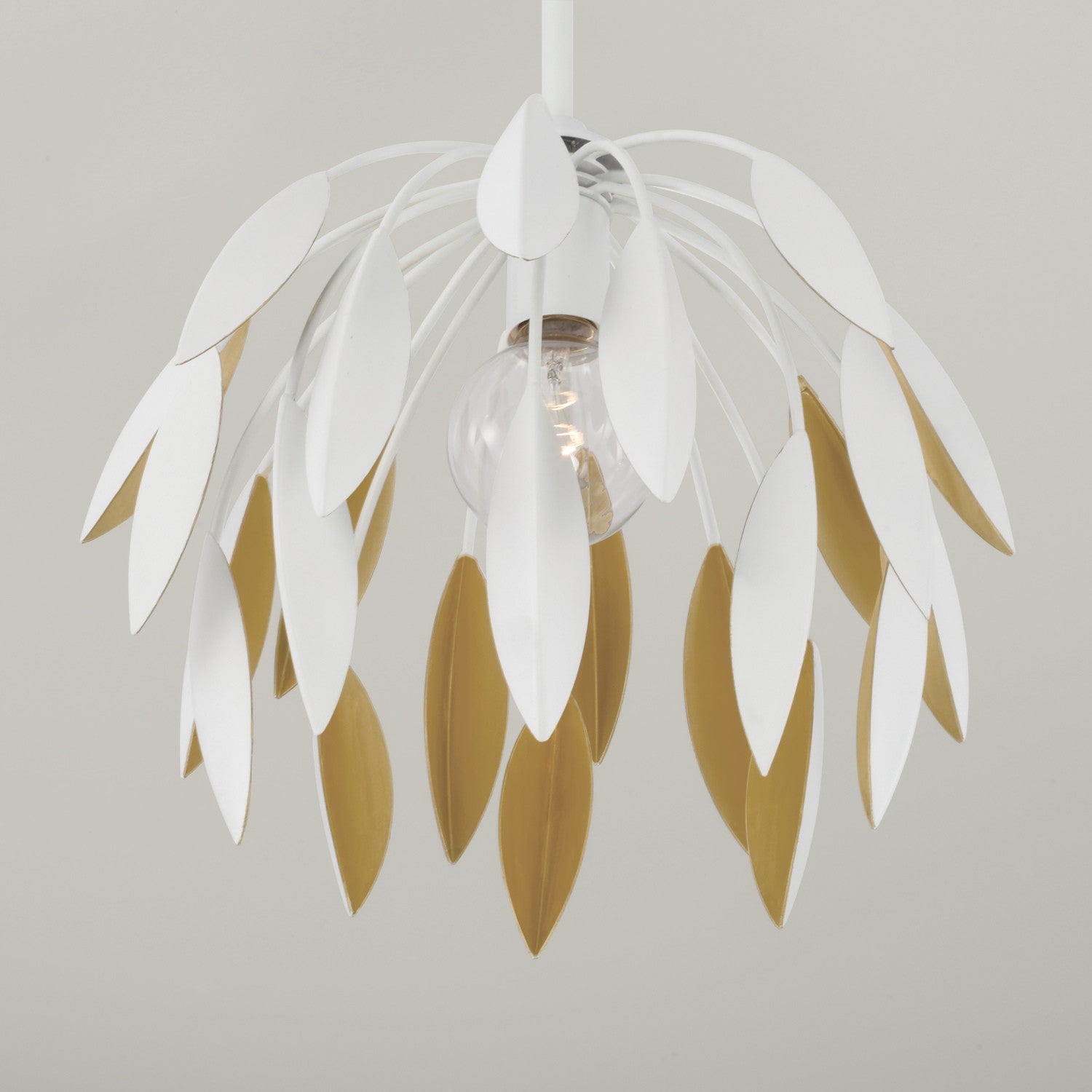 Capital Lighting - 351811WE - One Light Pendant - Margeaux - Matte White