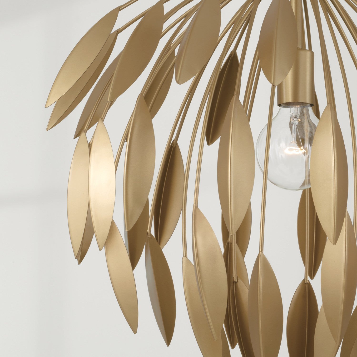 Capital Lighting - 351812GF - One Light Pendant - Margeaux - Buffed Gold