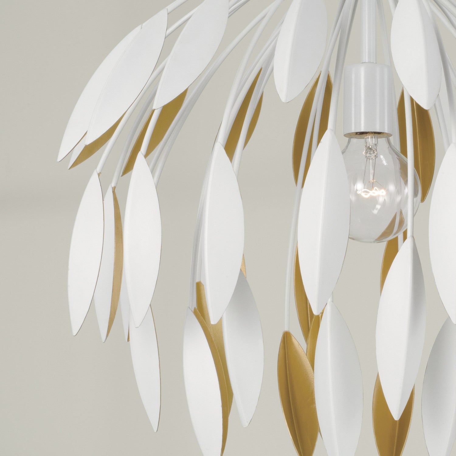 Capital Lighting - 351812WE - One Light Pendant - Margeaux - Matte White