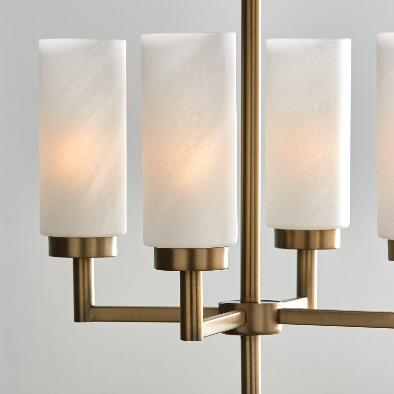 Capital Lighting - 351741AD - Four Light Pendant - Alyssa - Aged Brass