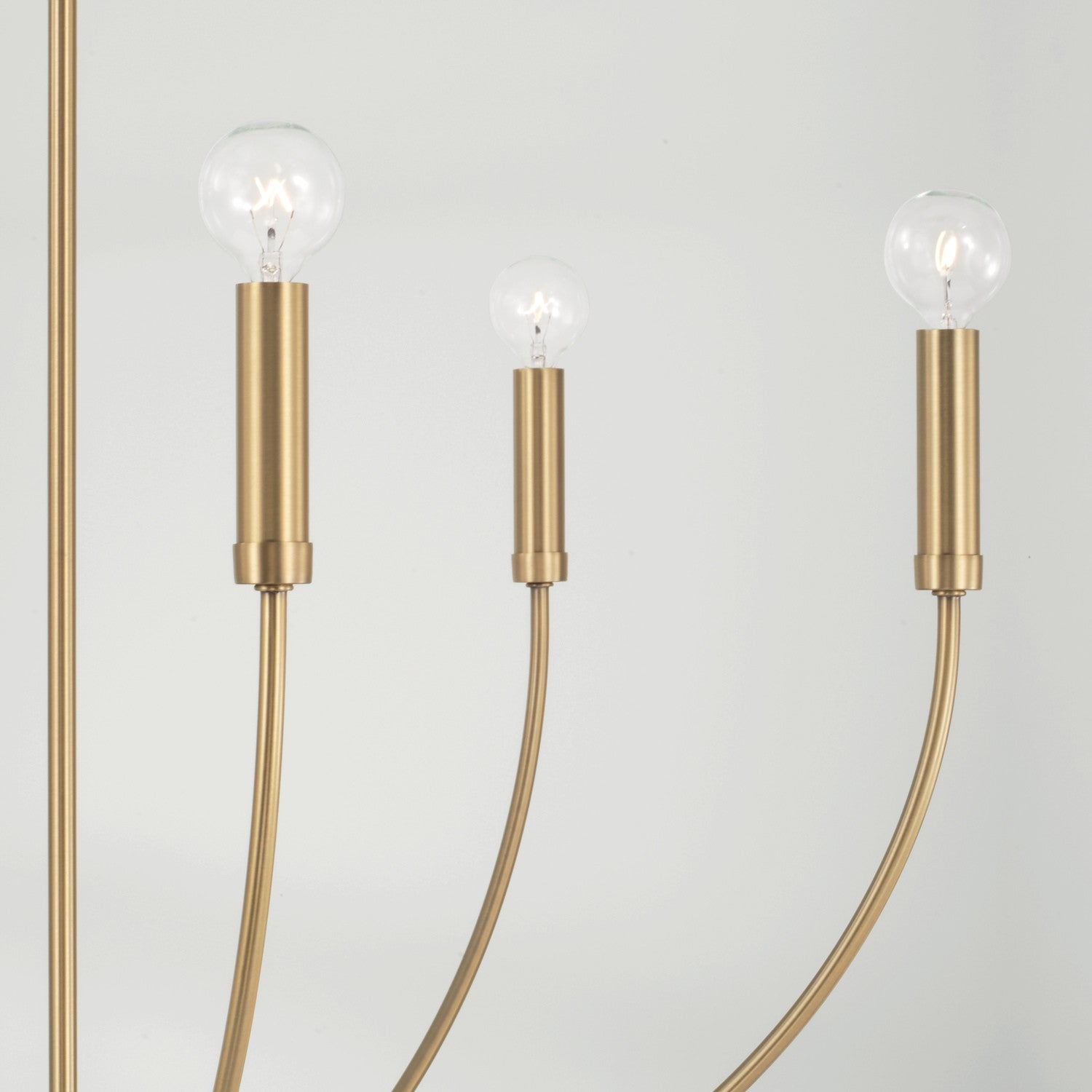 Capital Lighting - 452161AD - Six Light Chandelier - Ansley - Aged Brass