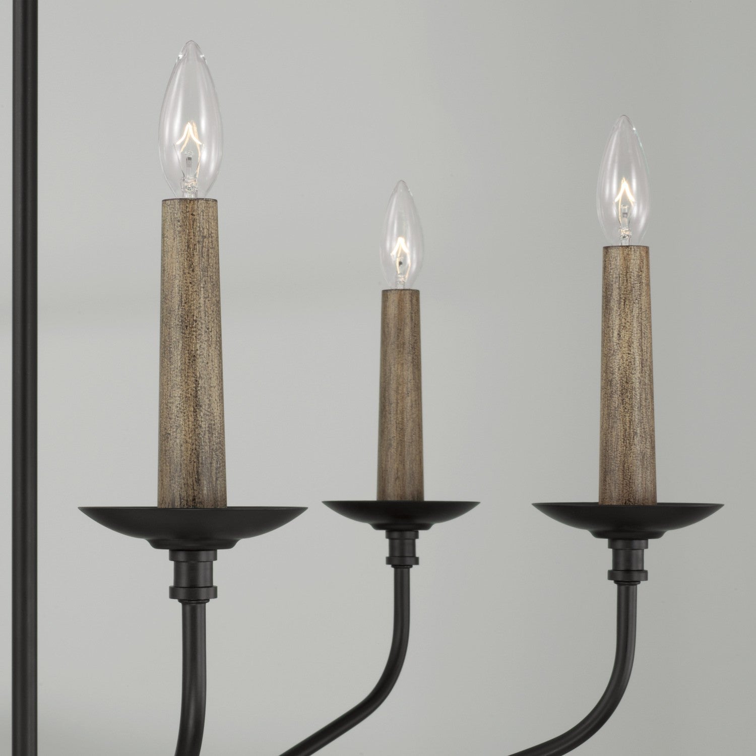Capital Lighting - 451561MB - Six Light Chandelier - Wilder - Matte Black