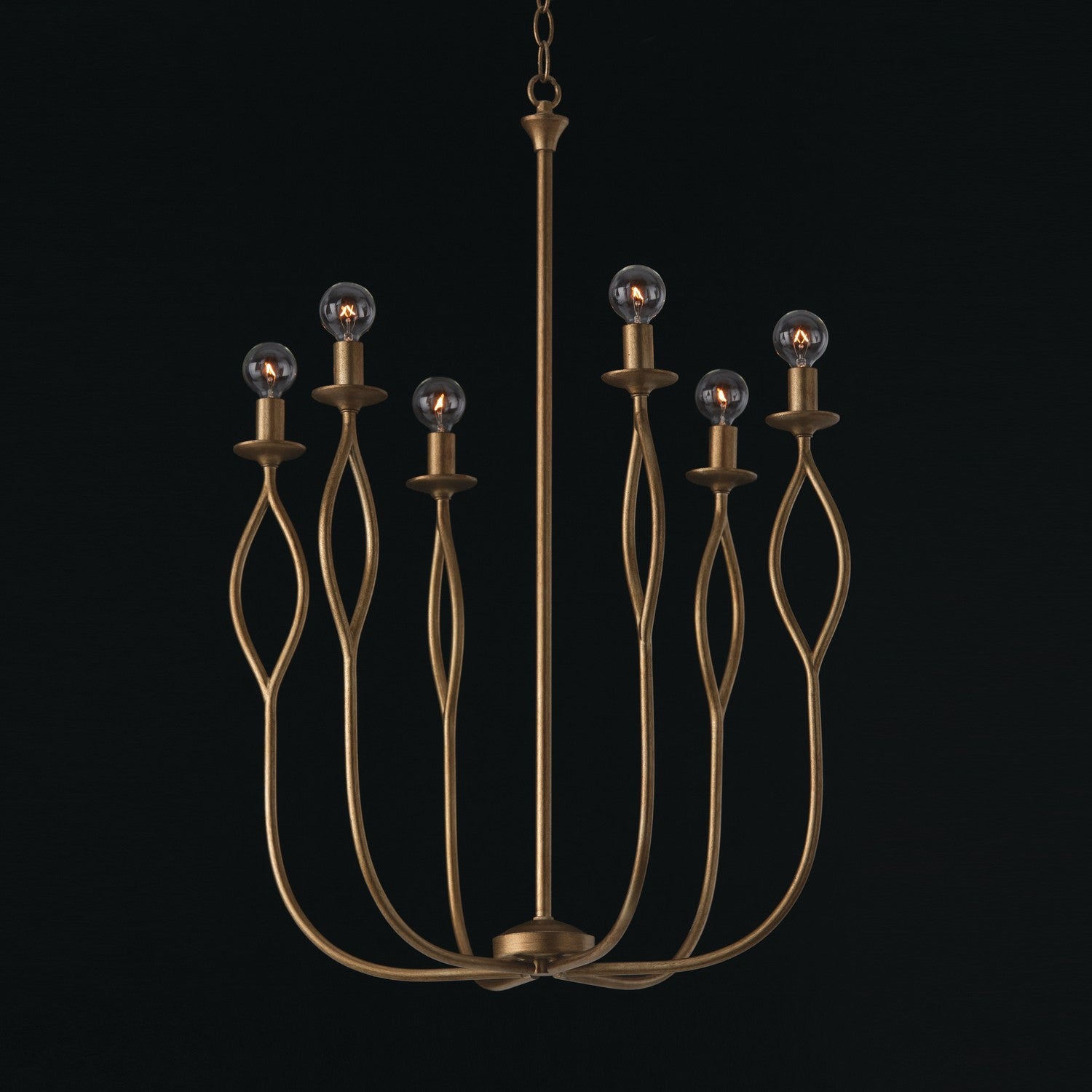 Capital Lighting - 452561ML - Six Light Chandelier - Cohen - Mystic Luster