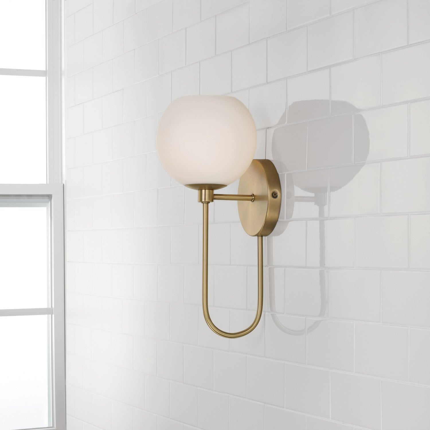 Capital Lighting - 652111AD-548 - One Light Wall Sconce - Ansley - Aged Brass