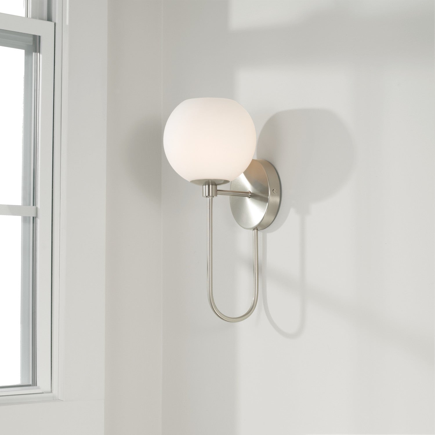 Capital Lighting - 652111BN-548 - One Light Wall Sconce - Ansley - Brushed Nickel