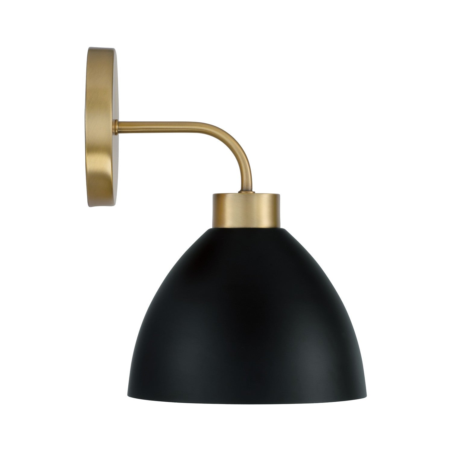 Capital Lighting - 652011AB - One Light Wall Sconce - Ross - Aged Brass and Black