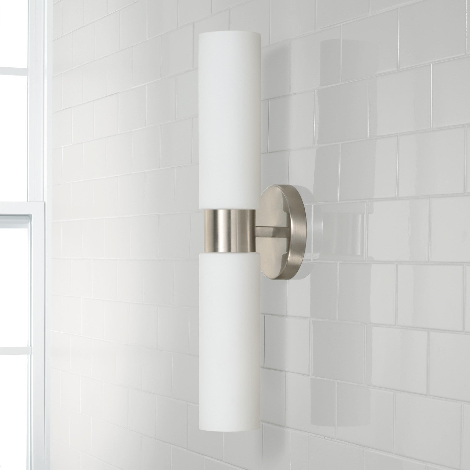 Capital Lighting - 652621BN - Two Light Wall Sconce - Theo - Brushed Nickel
