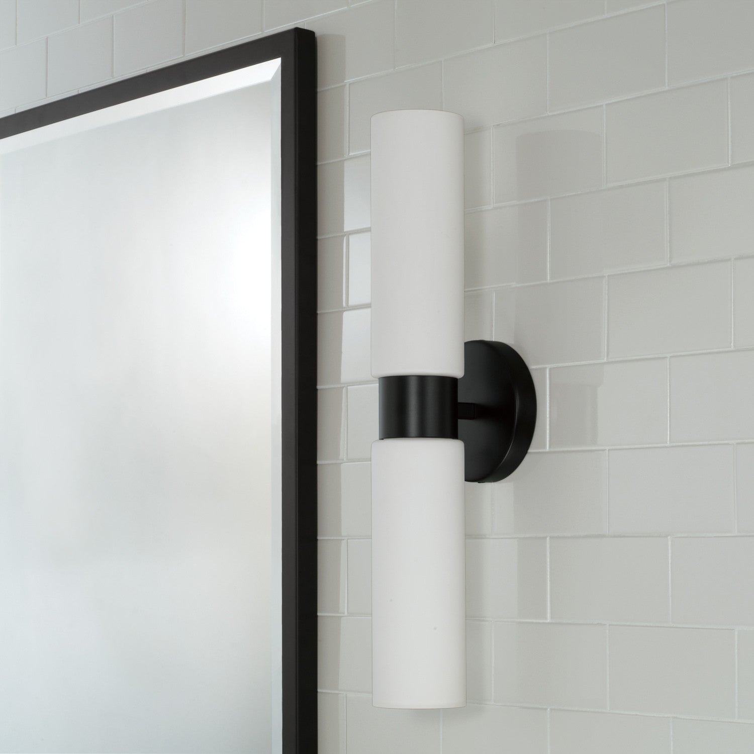 Capital Lighting - 652621MB - Two Light Wall Sconce - Theo - Matte Black