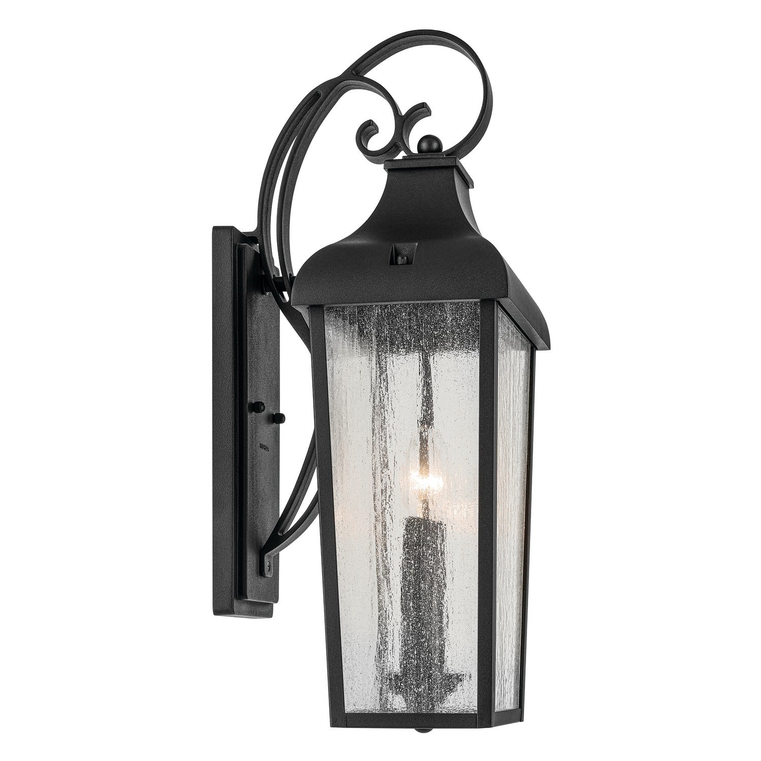 Kichler - 49737BKT - Two Light Outdoor Wall Mount - Forestdale - Textured Black