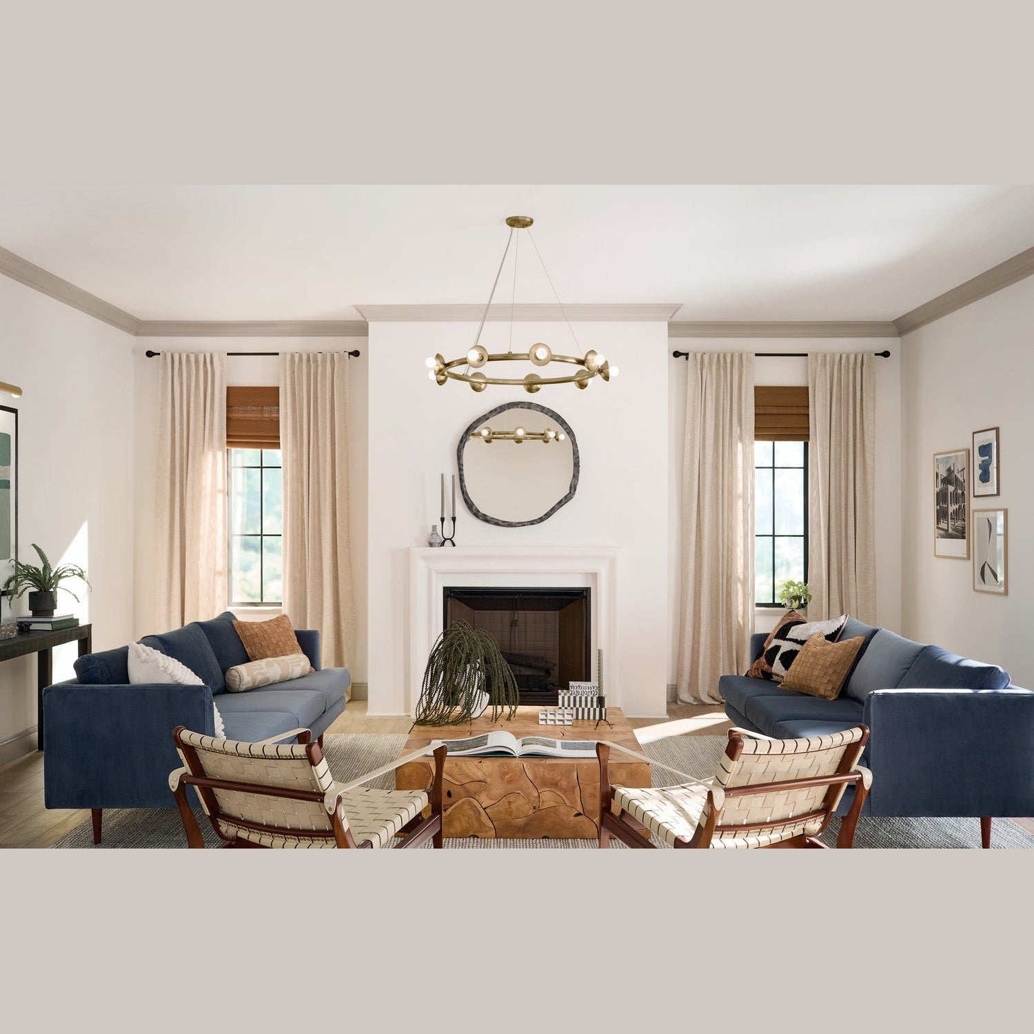 Kichler - 52642CPZ - Nine Light Chandelier - Palta - Champagne Bronze