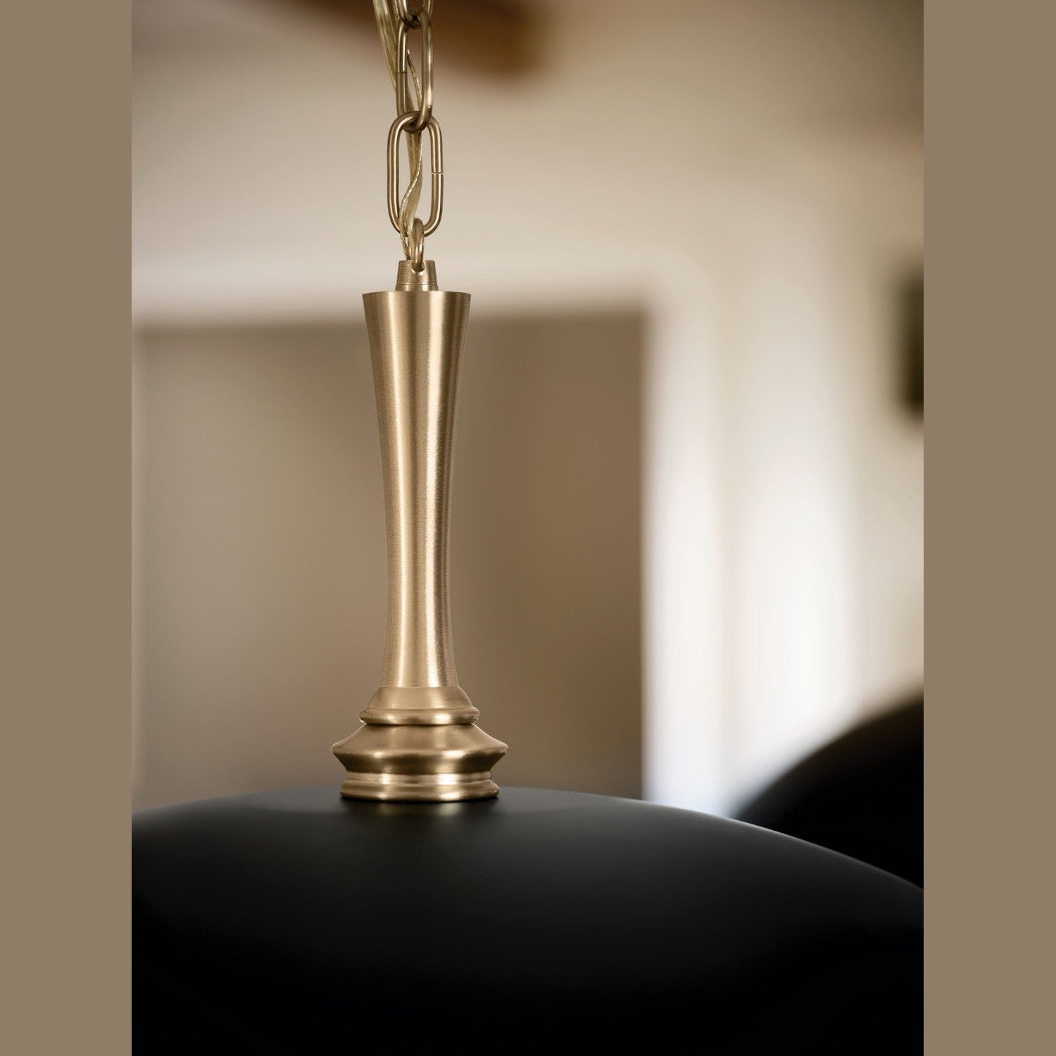 Kichler - 52638BK - One Light Pendant - Delarosa - Black