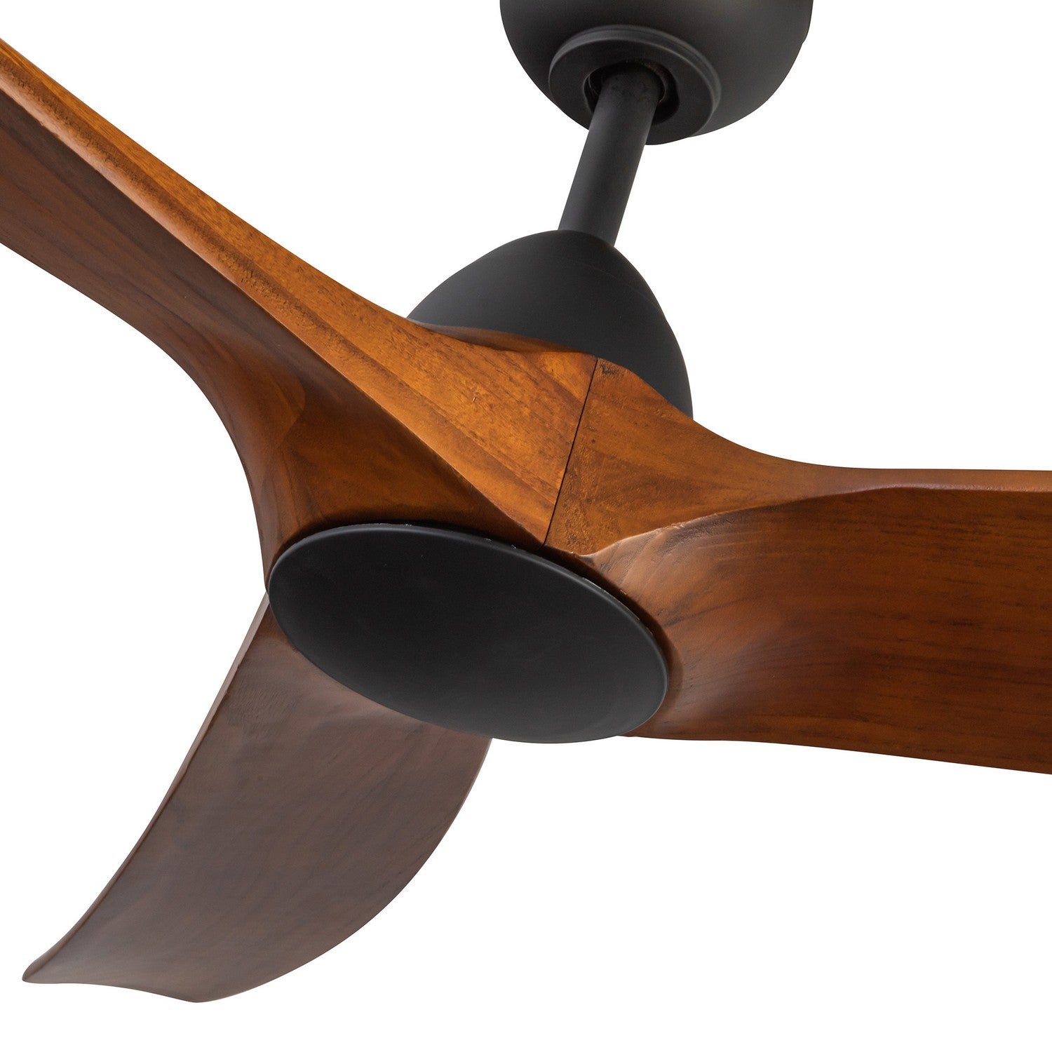 Kuzco Lighting - CF77860-MB/DW - 60"Ceiling Fan - Baylor - Matte Black/Dark Walnut