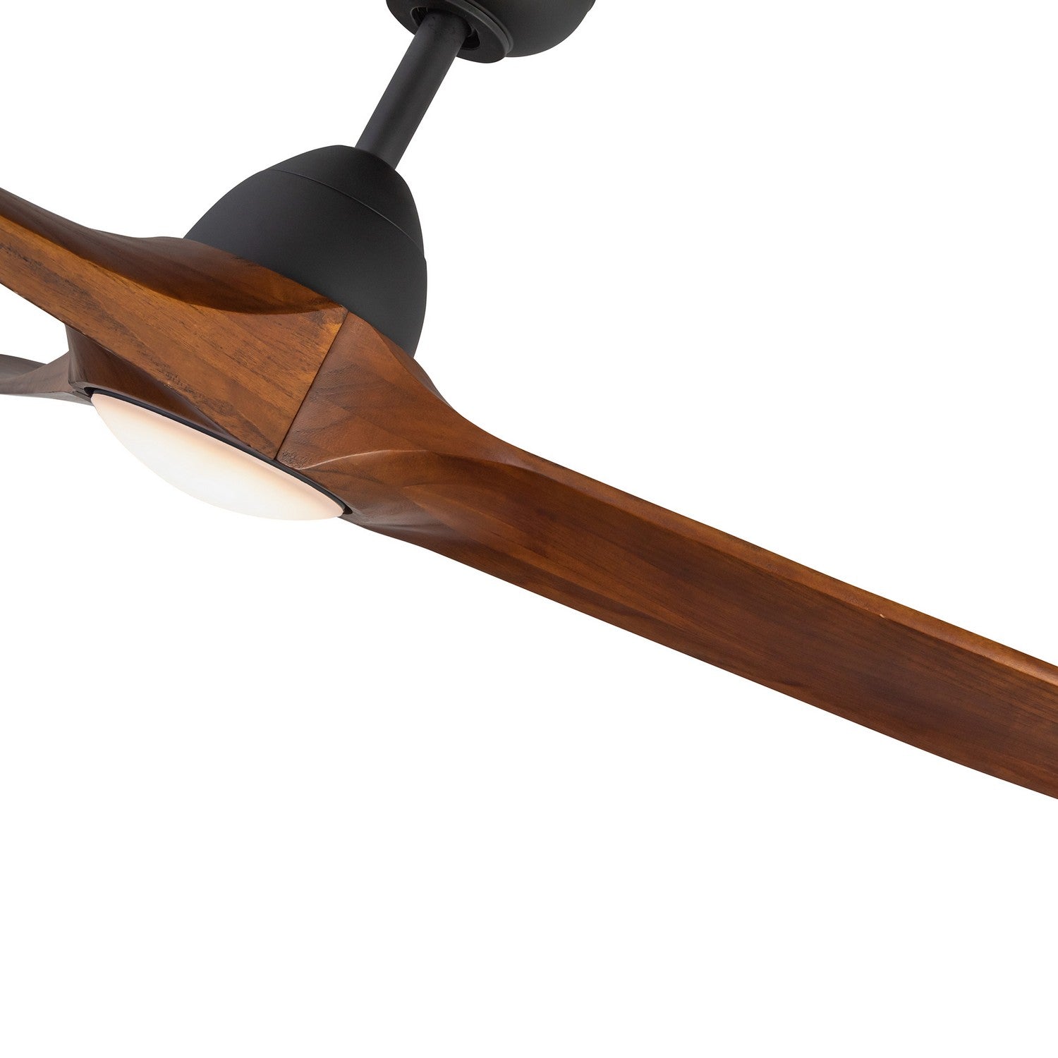Kuzco Lighting - CF97860-MB/DW - 60"Ceiling Fan - Baylor - Matte Black/Dark Walnut