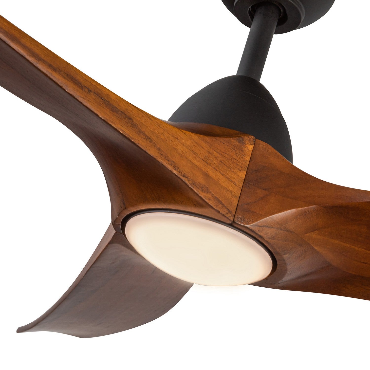 Kuzco Lighting - CF97860-MB/DW - 60"Ceiling Fan - Baylor - Matte Black/Dark Walnut