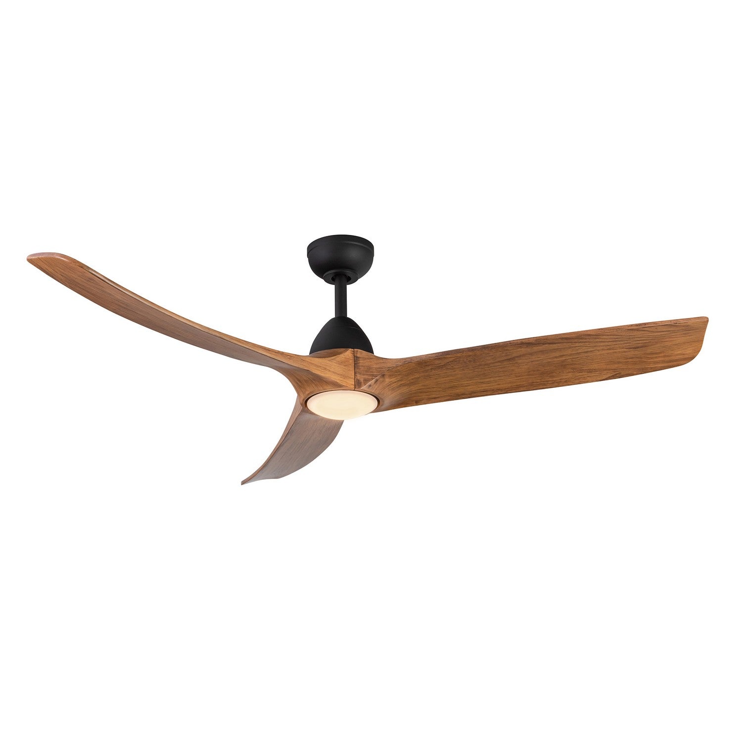 Kuzco Lighting - CF97860-MB/NW - 60"Ceiling Fan - Baylor - Matte Black/Natural Wood