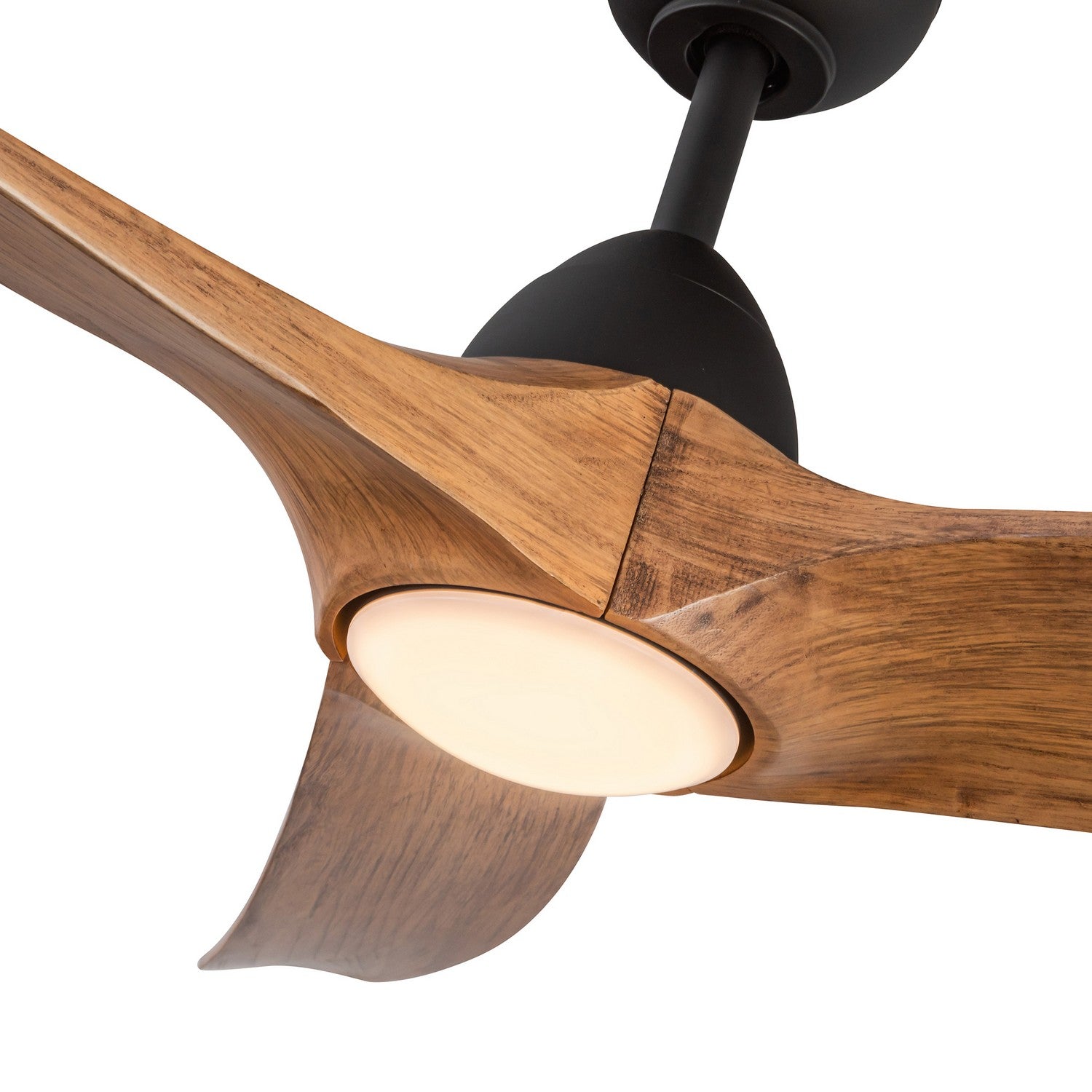 Kuzco Lighting - CF97860-MB/NW - 60"Ceiling Fan - Baylor - Matte Black/Natural Wood