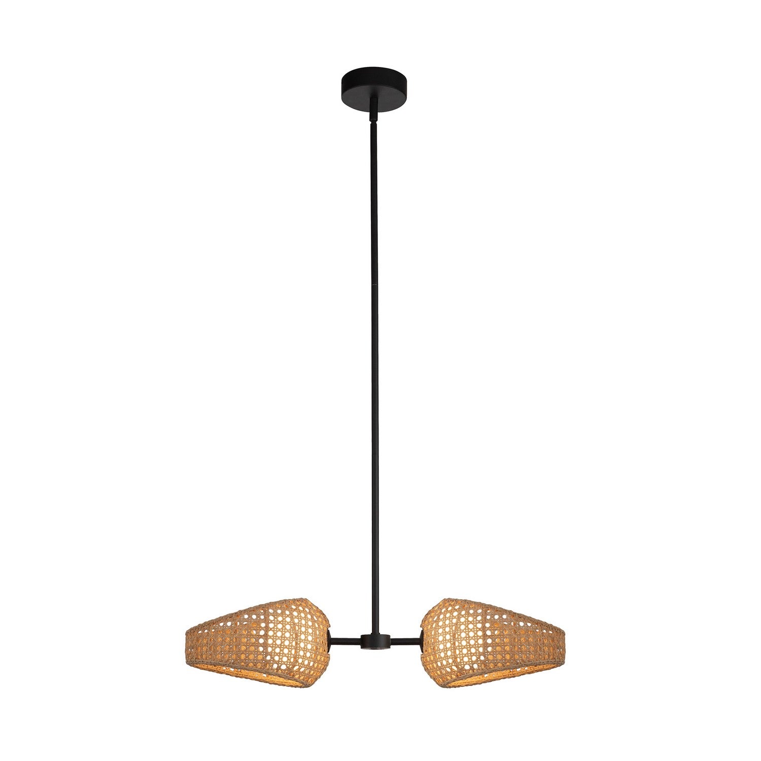 Kuzco Lighting - PD20602-BK/OP - LED Pendant - Lanai - Black/Opal Glass