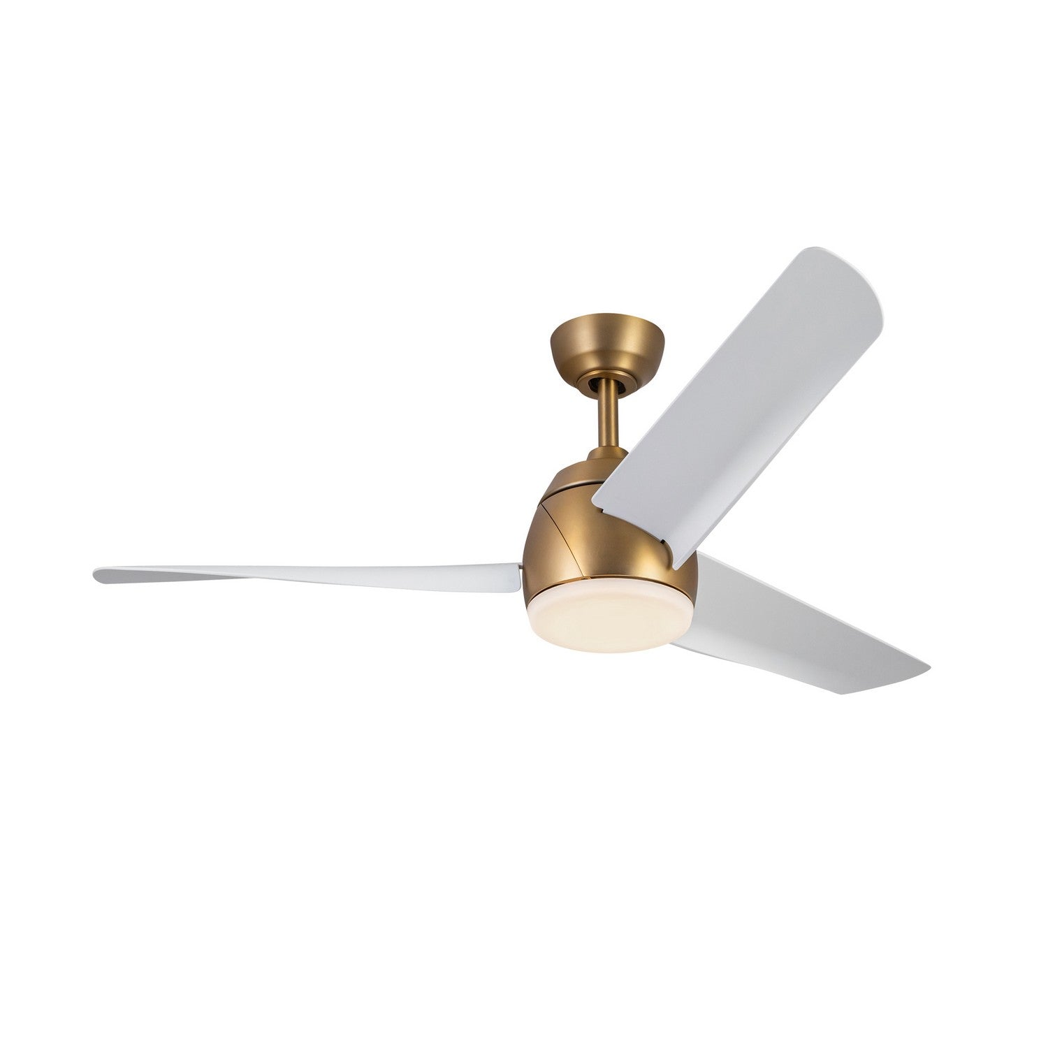Kuzco Lighting - CF91954-BG/WH - 54"Ceiling Fan - Thalia - Brushed Gold/Matte White