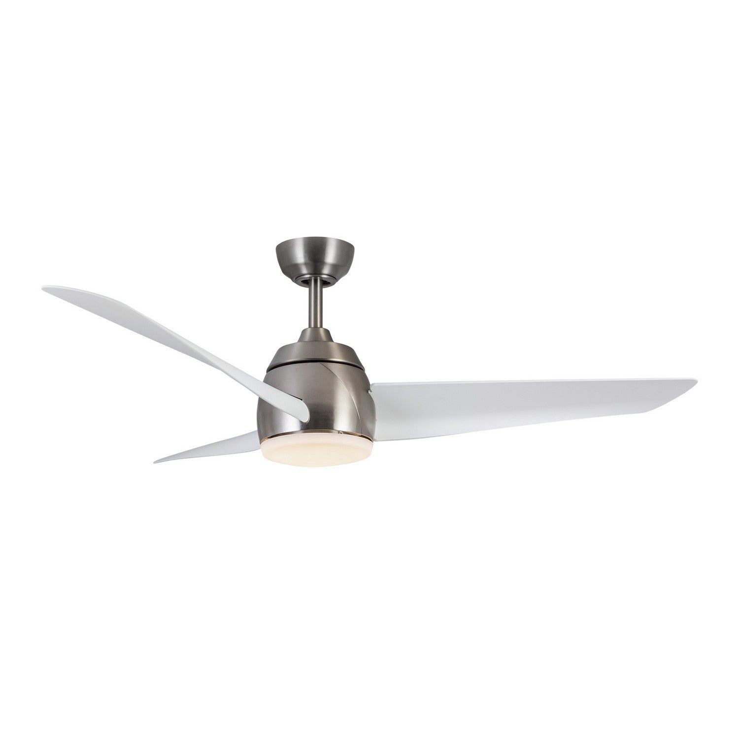 Kuzco Lighting - CF91954-BN/WH - 54"Ceiling Fan - Thalia - Brushed Nickel/Matte White