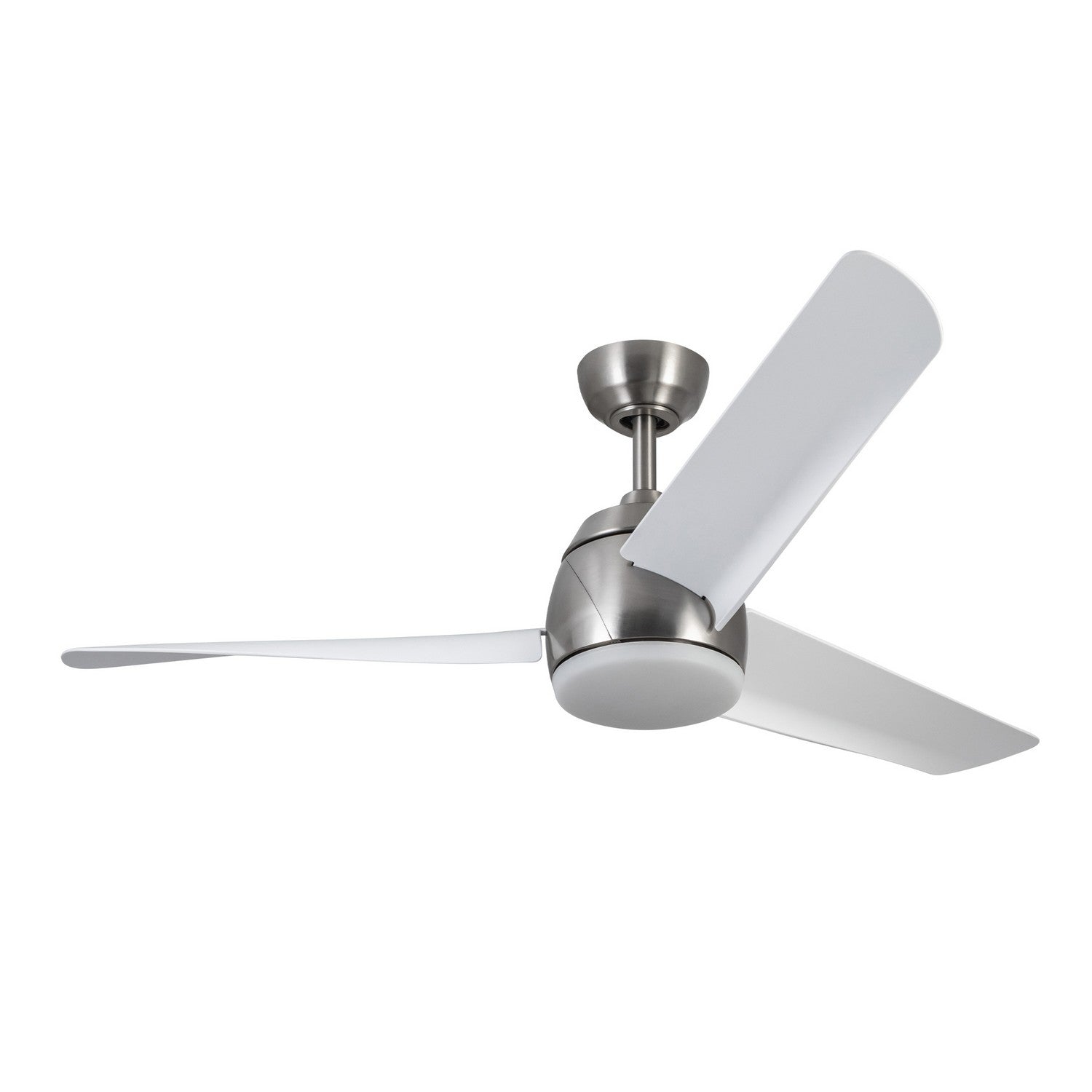 Kuzco Lighting - CF91954-BN/WH - 54"Ceiling Fan - Thalia - Brushed Nickel/Matte White