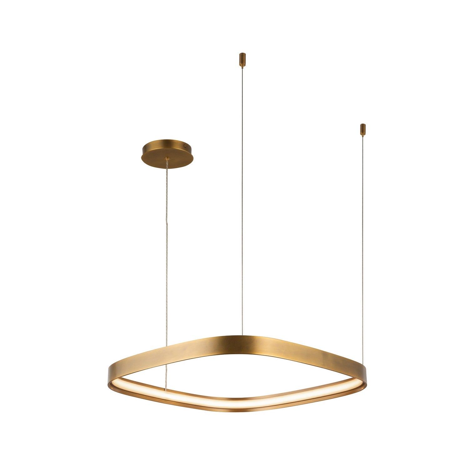 Kuzco Lighting - PD78019-VB - LED Pendant - Yukon - Vintage Brass