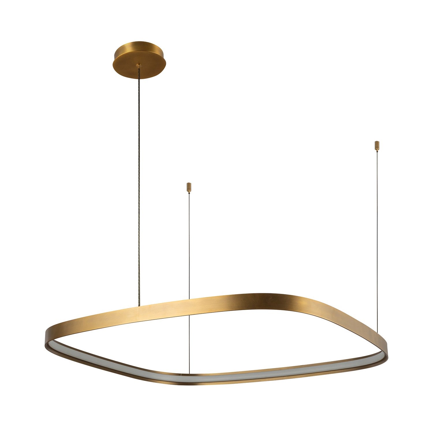 Kuzco Lighting - PD78031-VB - LED Pendant - Yukon - Vintage Brass