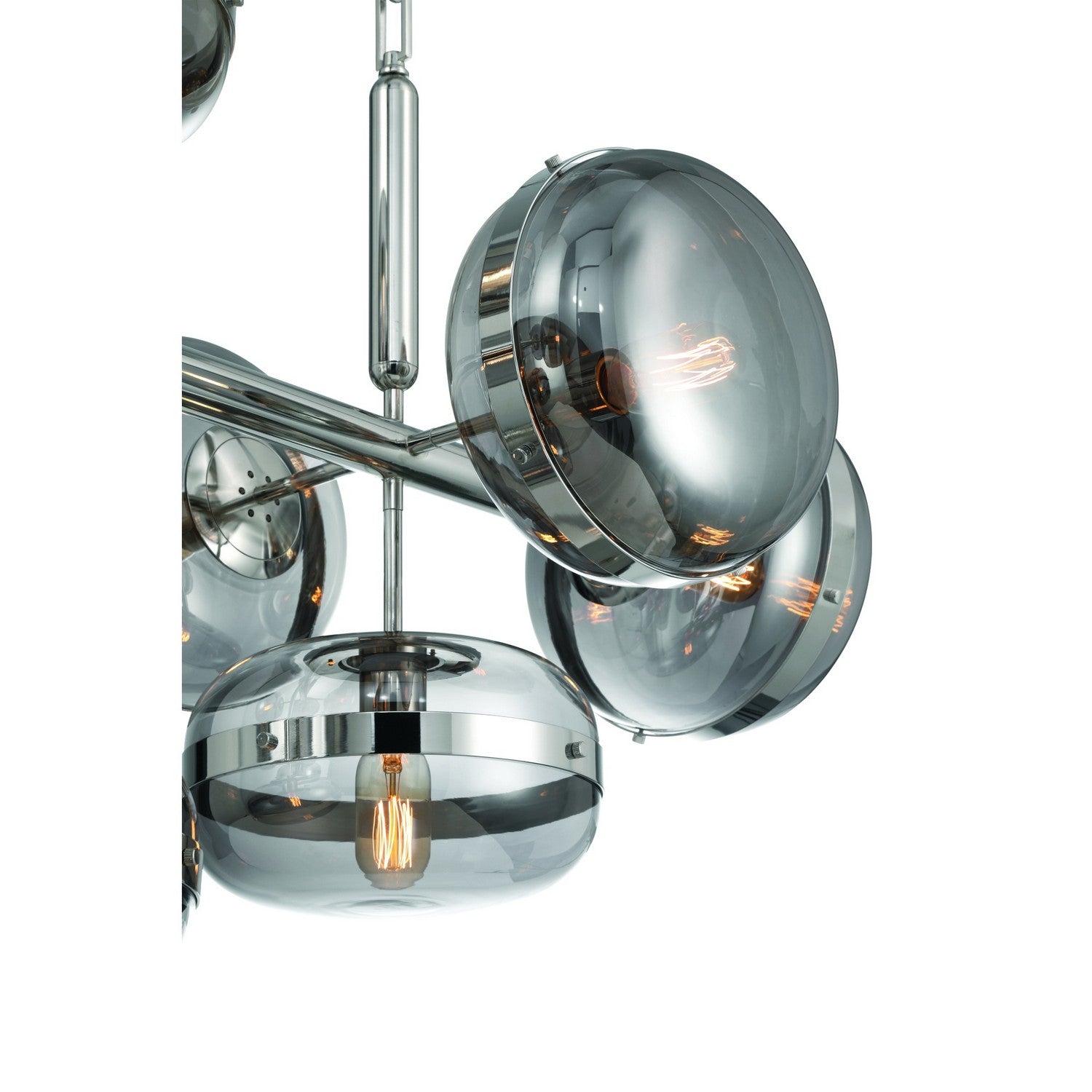 Eurofase - 37089-029 - Ten Light Chandelier - Nottingham - Polished Nickel
