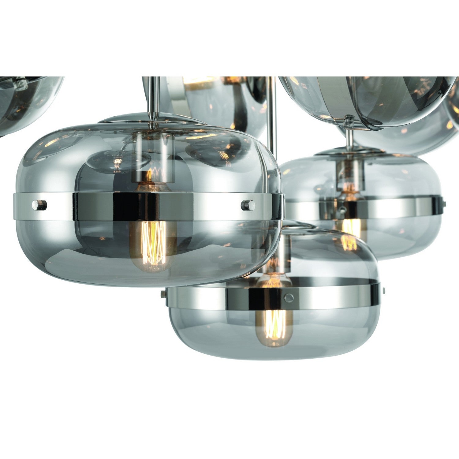 Eurofase - 37089-029 - Ten Light Chandelier - Nottingham - Polished Nickel