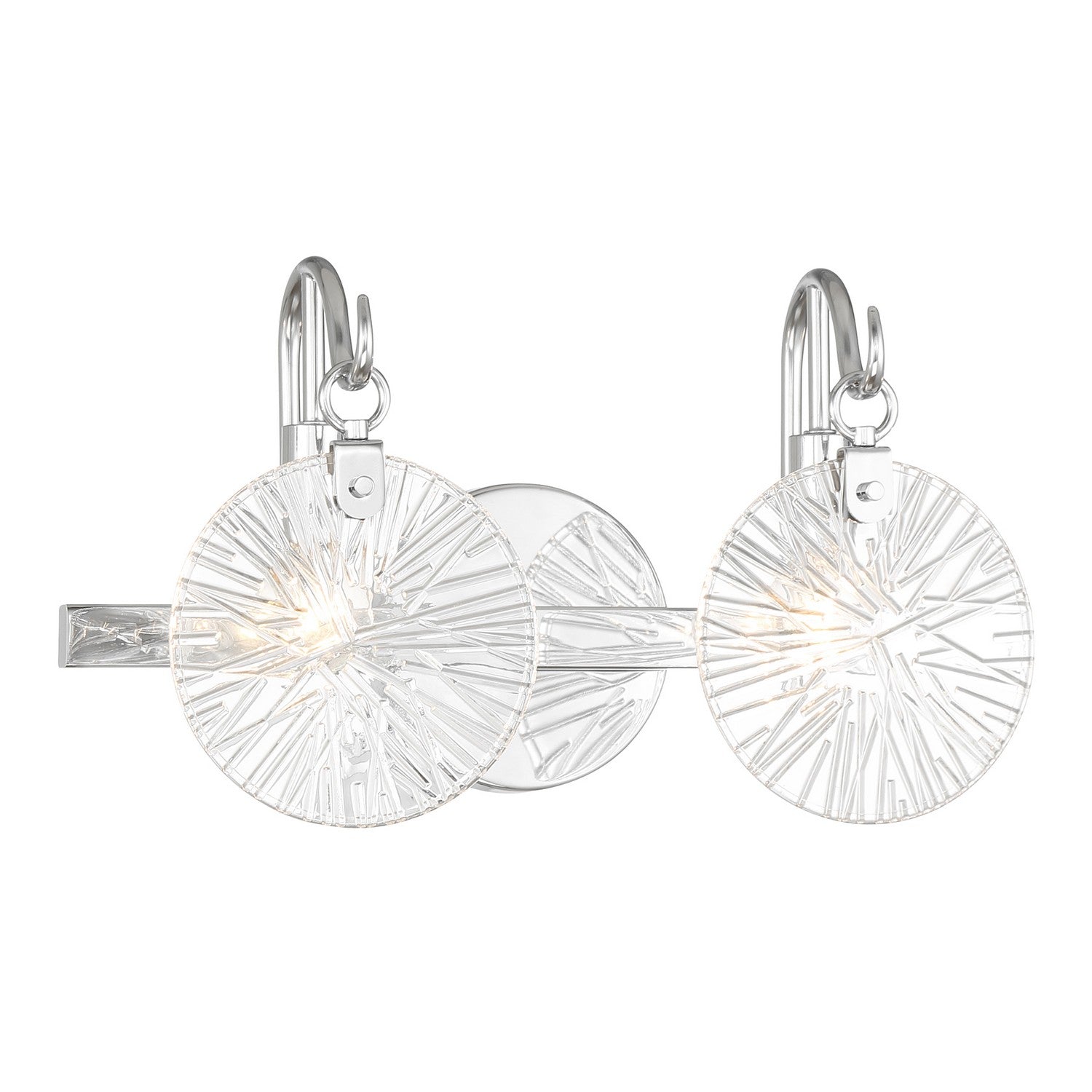 Savoy House - 8-3981-2-11 - Two Light Bathroom Vanity - Addison - Polished Chrome