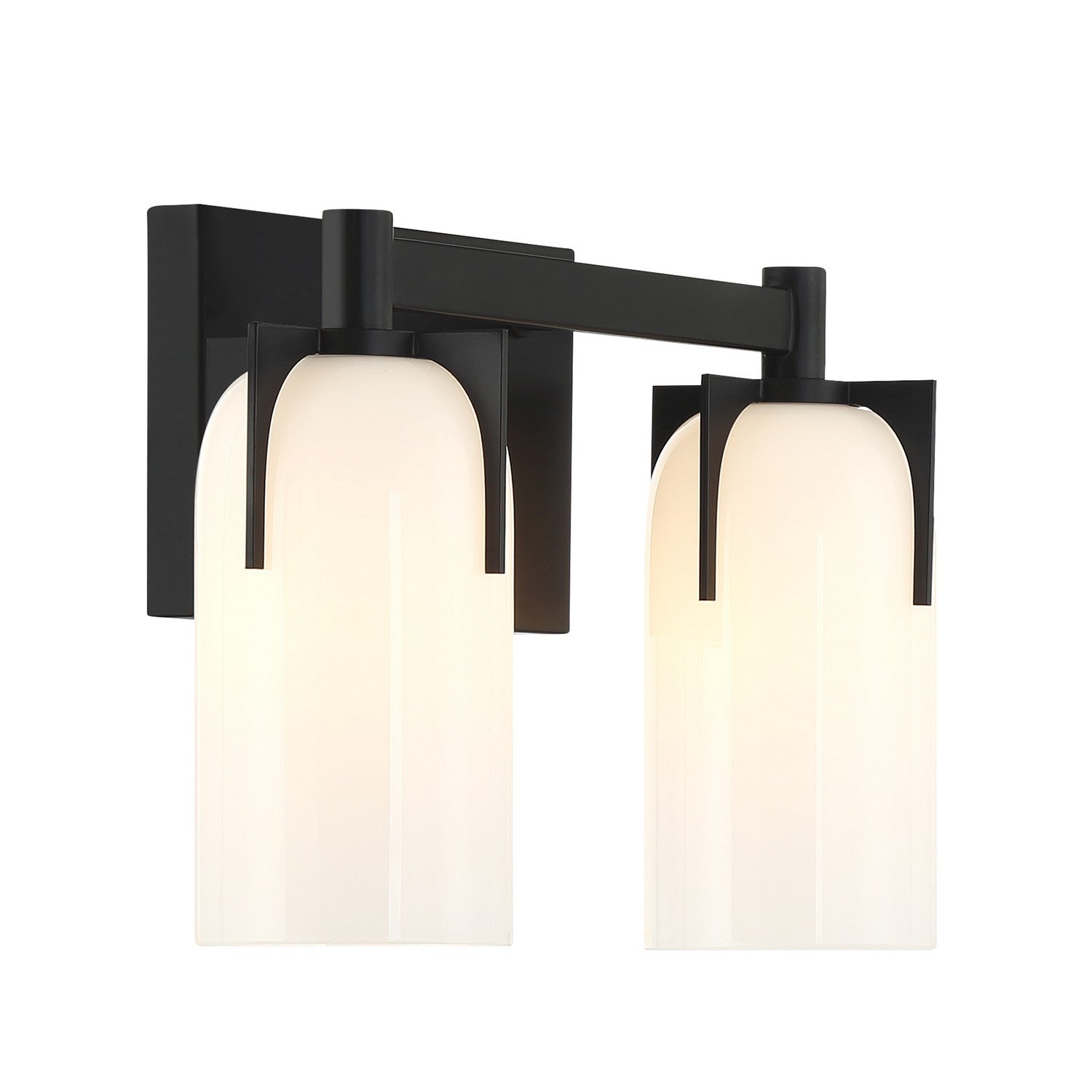 Savoy House - 8-4128-2-BK - Two Light Bathroom Vanity - Caldwell - Matte Black