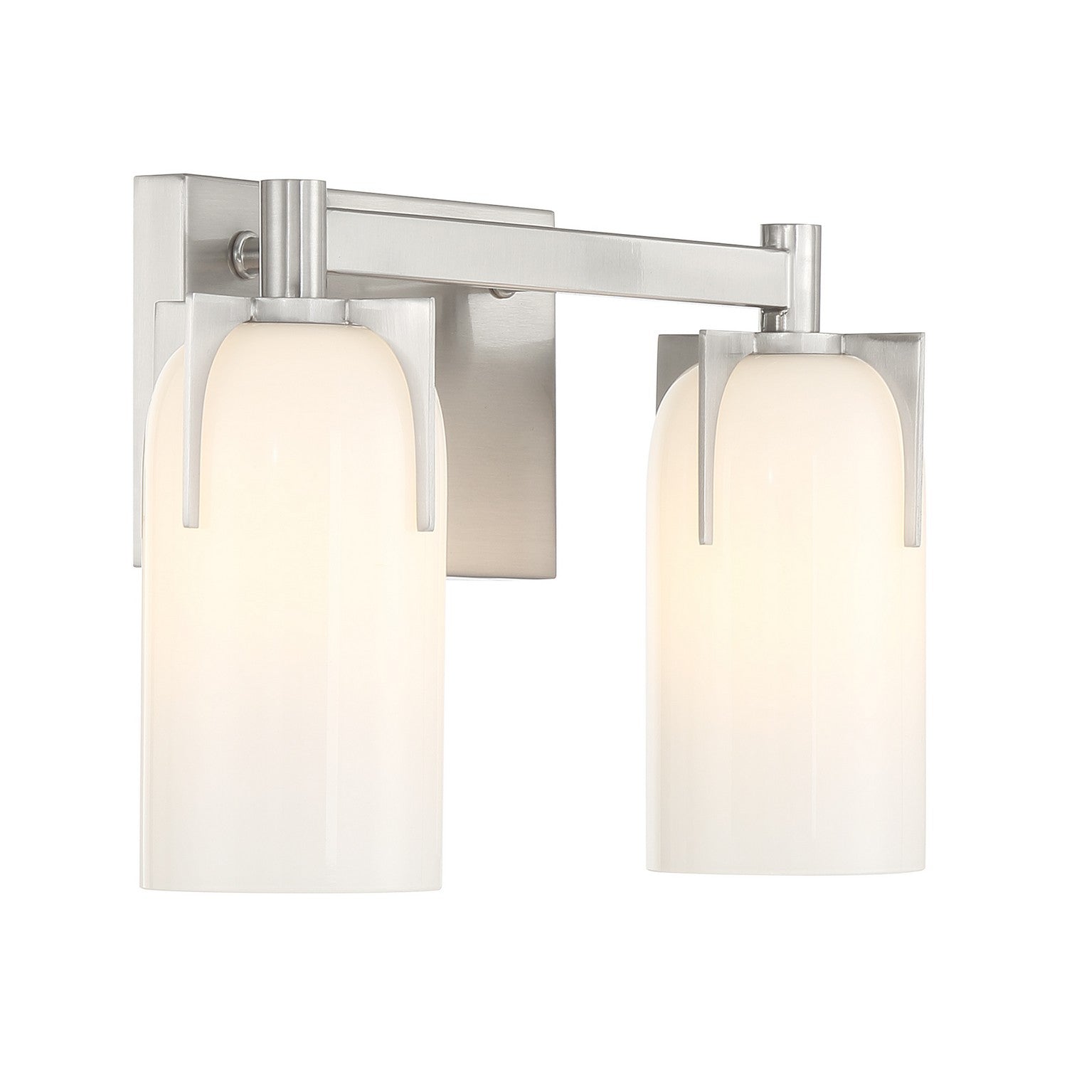Savoy House - 8-4128-2-SN - Two Light Bathroom Vanity - Caldwell - Satin Nickel
