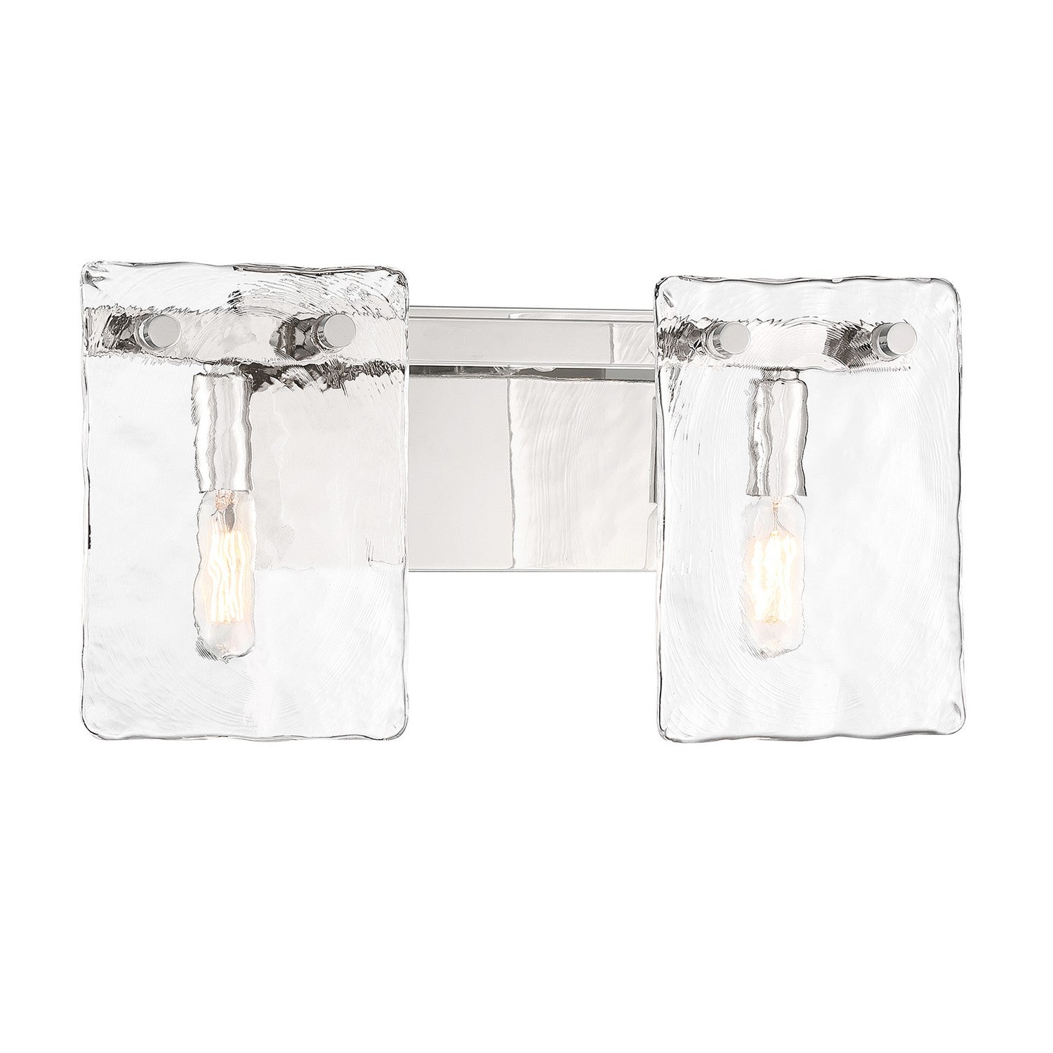 Savoy House - 8-8204-2-109 - Two Light Bathroom Vanity - Genry - Polished Nickel