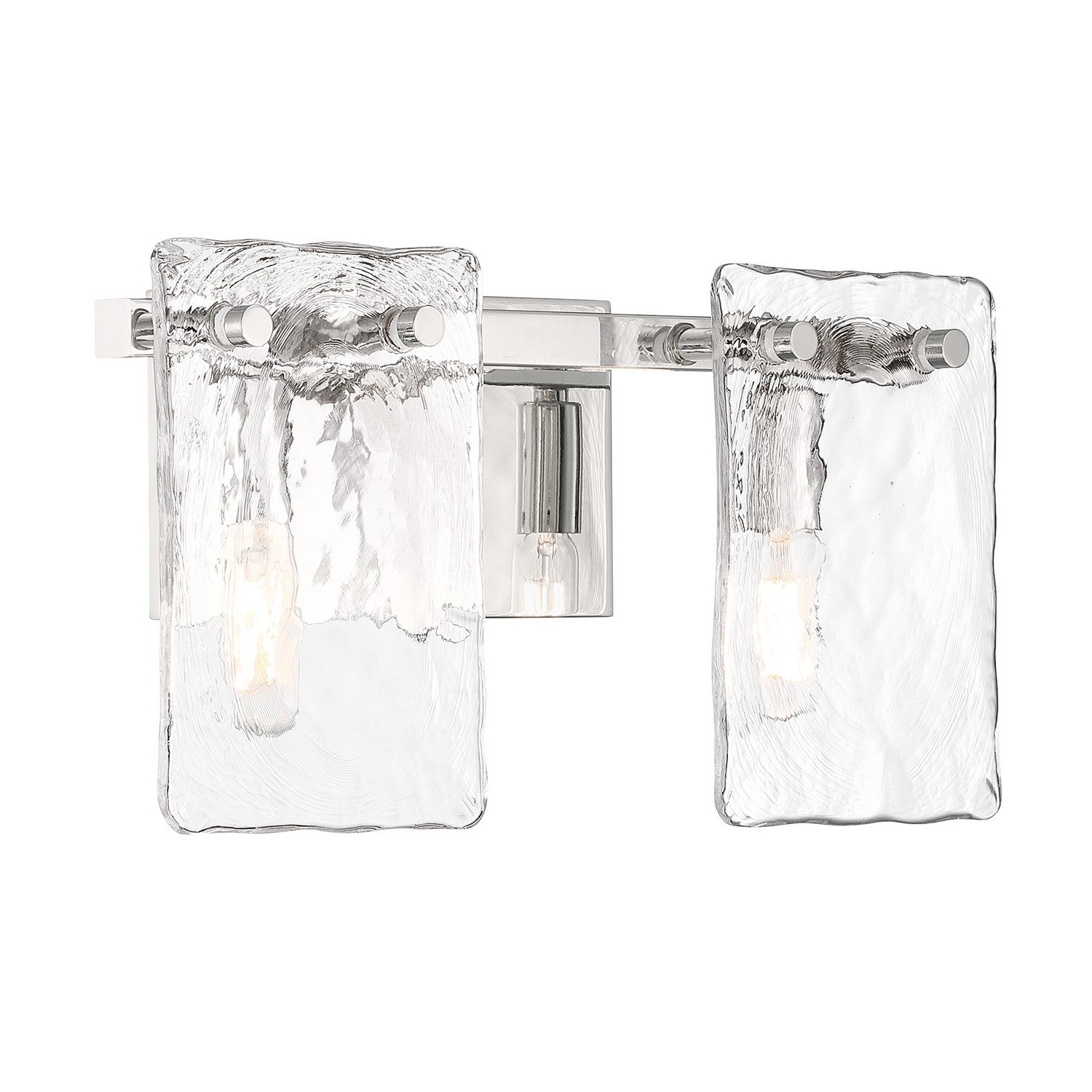 Savoy House - 8-8204-2-109 - Two Light Bathroom Vanity - Genry - Polished Nickel