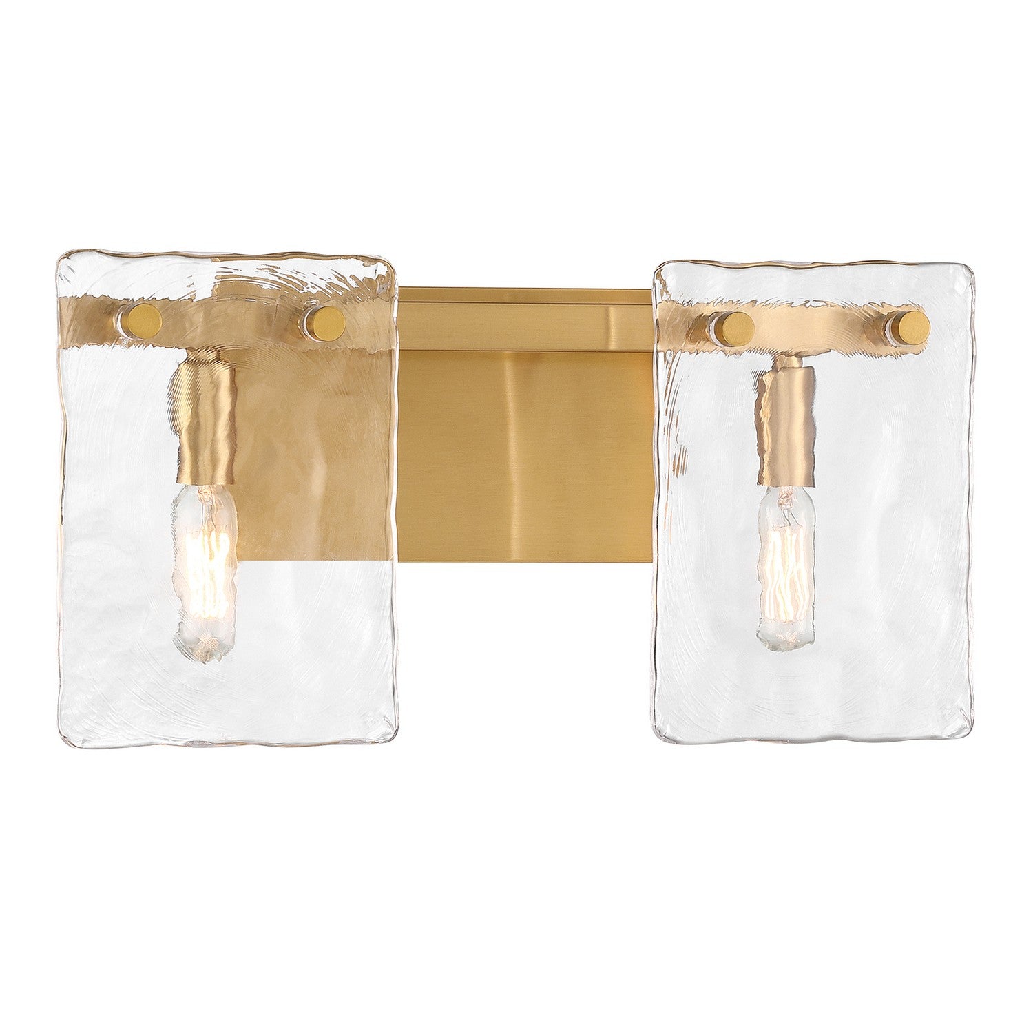 Savoy House - 8-8204-2-322 - Two Light Bathroom Vanity - Genry - Warm Brass
