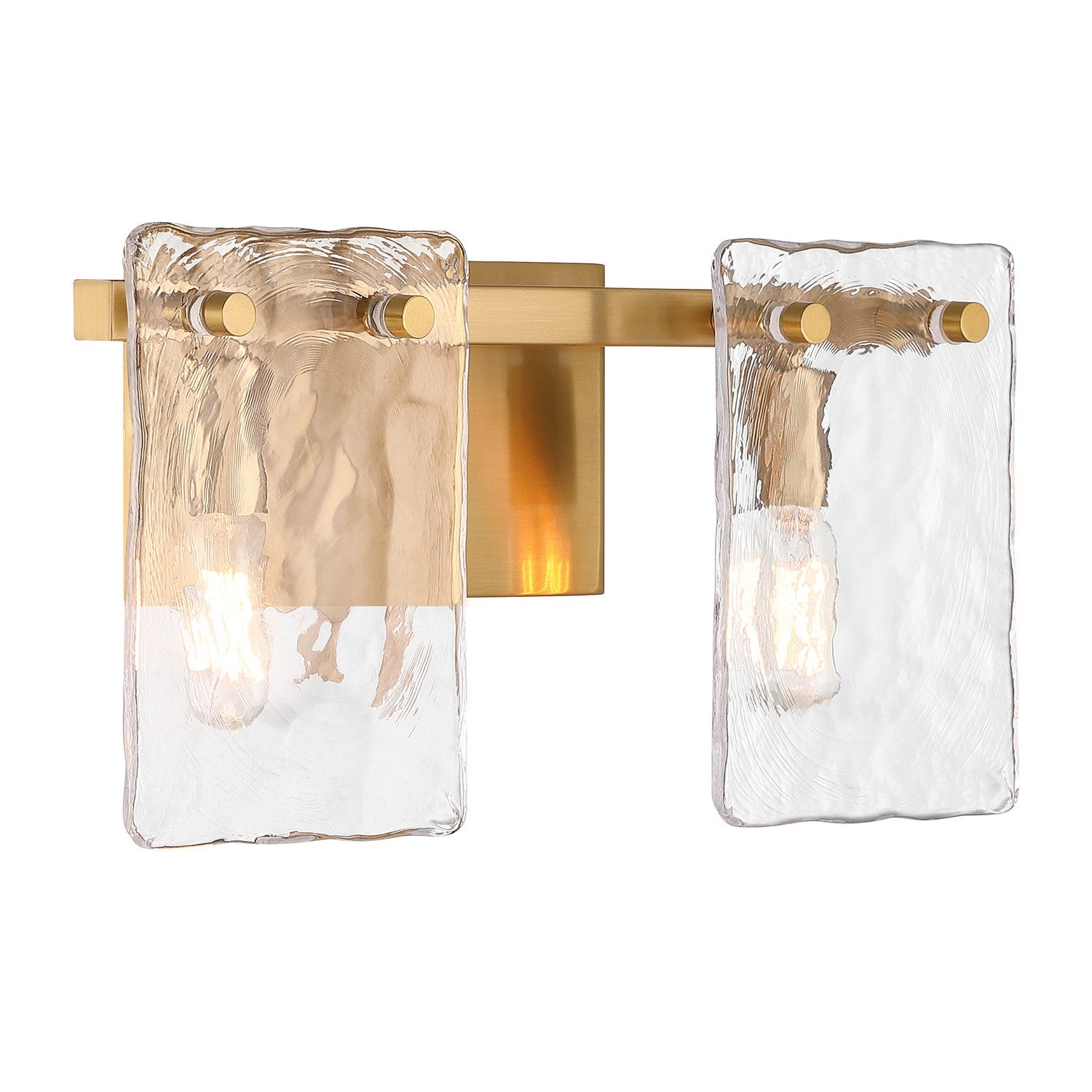 Savoy House - 8-8204-2-322 - Two Light Bathroom Vanity - Genry - Warm Brass