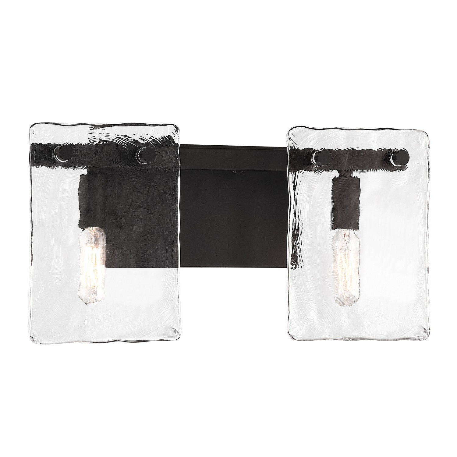 Savoy House - 8-8204-2-BK - Two Light Bathroom Vanity - Genry - Matte Black