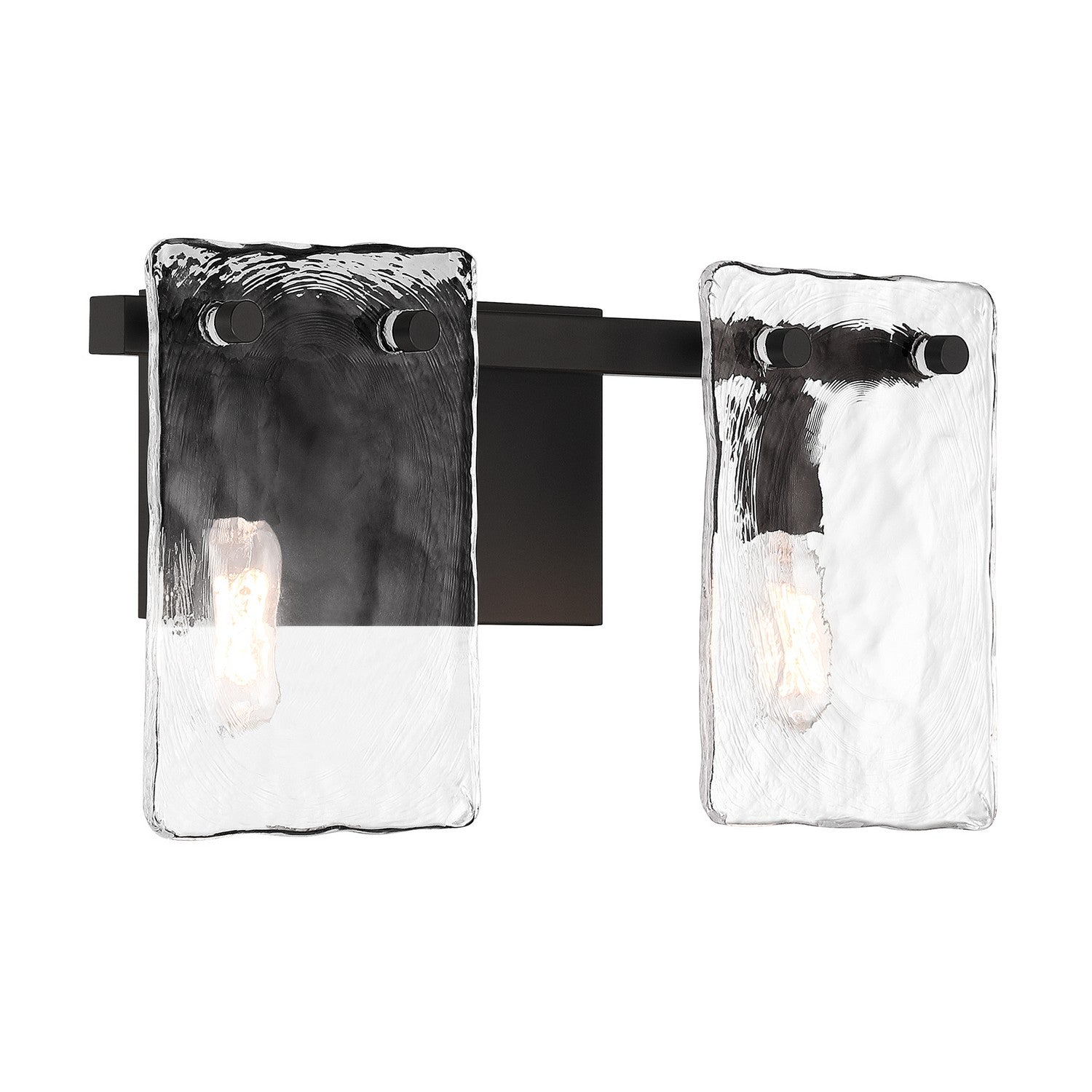 Savoy House - 8-8204-2-BK - Two Light Bathroom Vanity - Genry - Matte Black