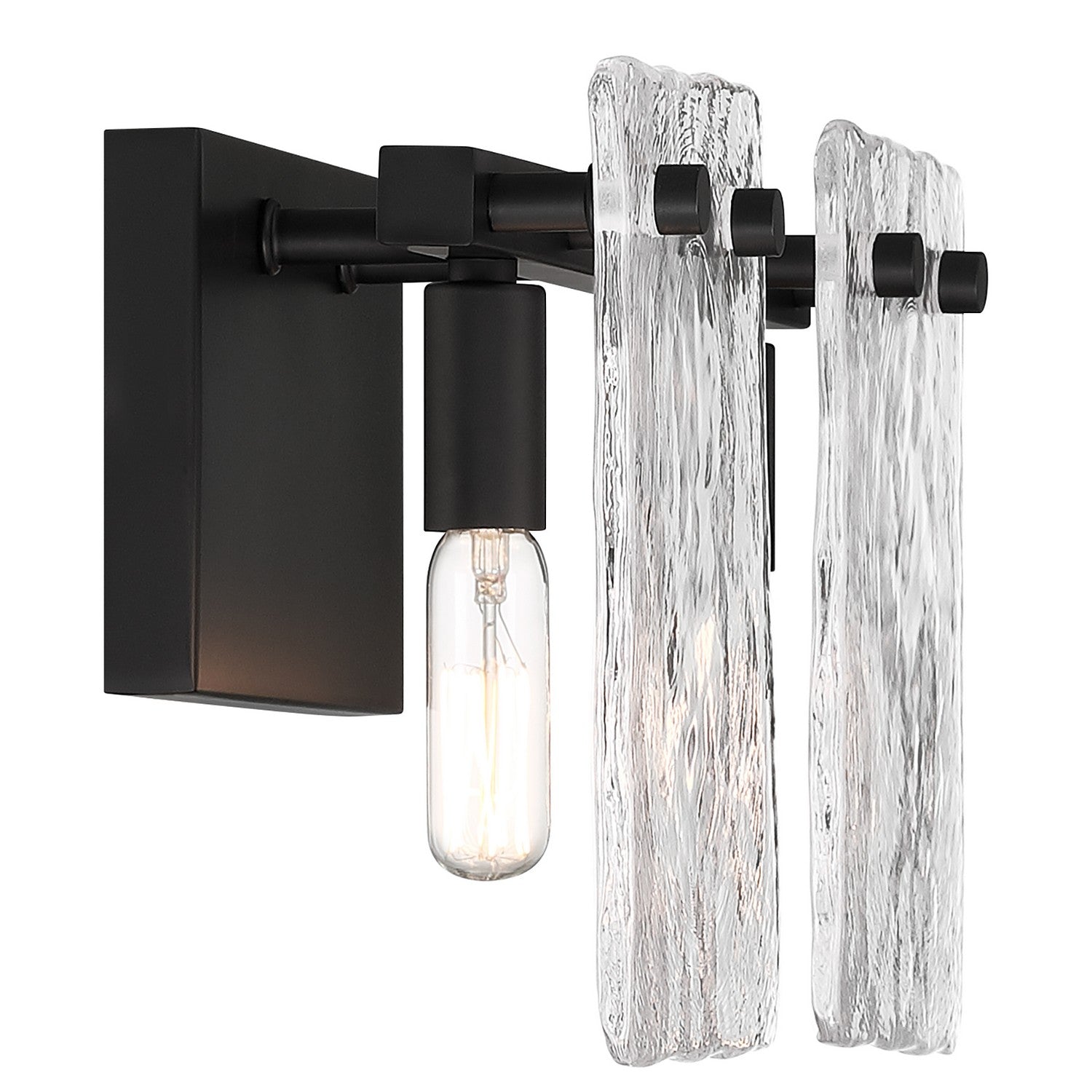Savoy House - 8-8204-2-BK - Two Light Bathroom Vanity - Genry - Matte Black