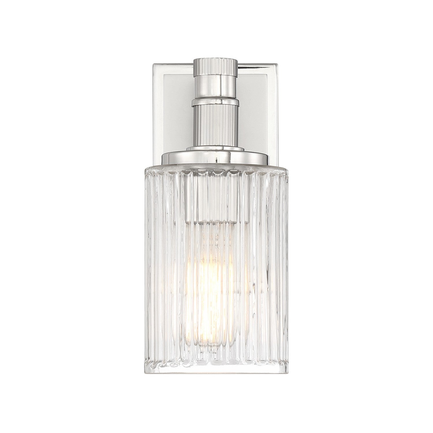 Savoy House - 9-1102-1-146 - One Light Bathroom Vanity - Concord - Silver and Polished Nickel