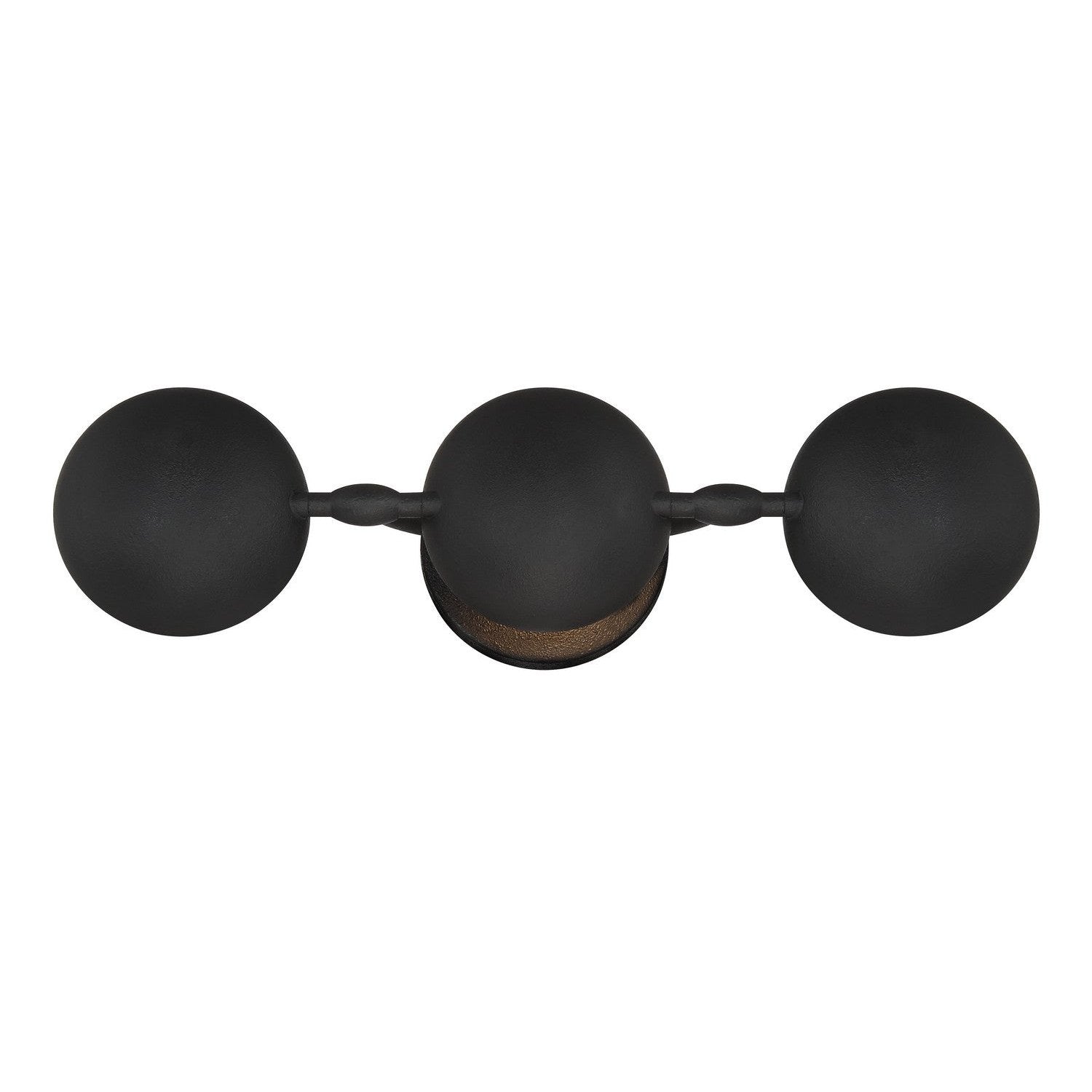 George Kovacs - P1315-076 - Three Light Wall Sconce - Undertas - Textured Black
