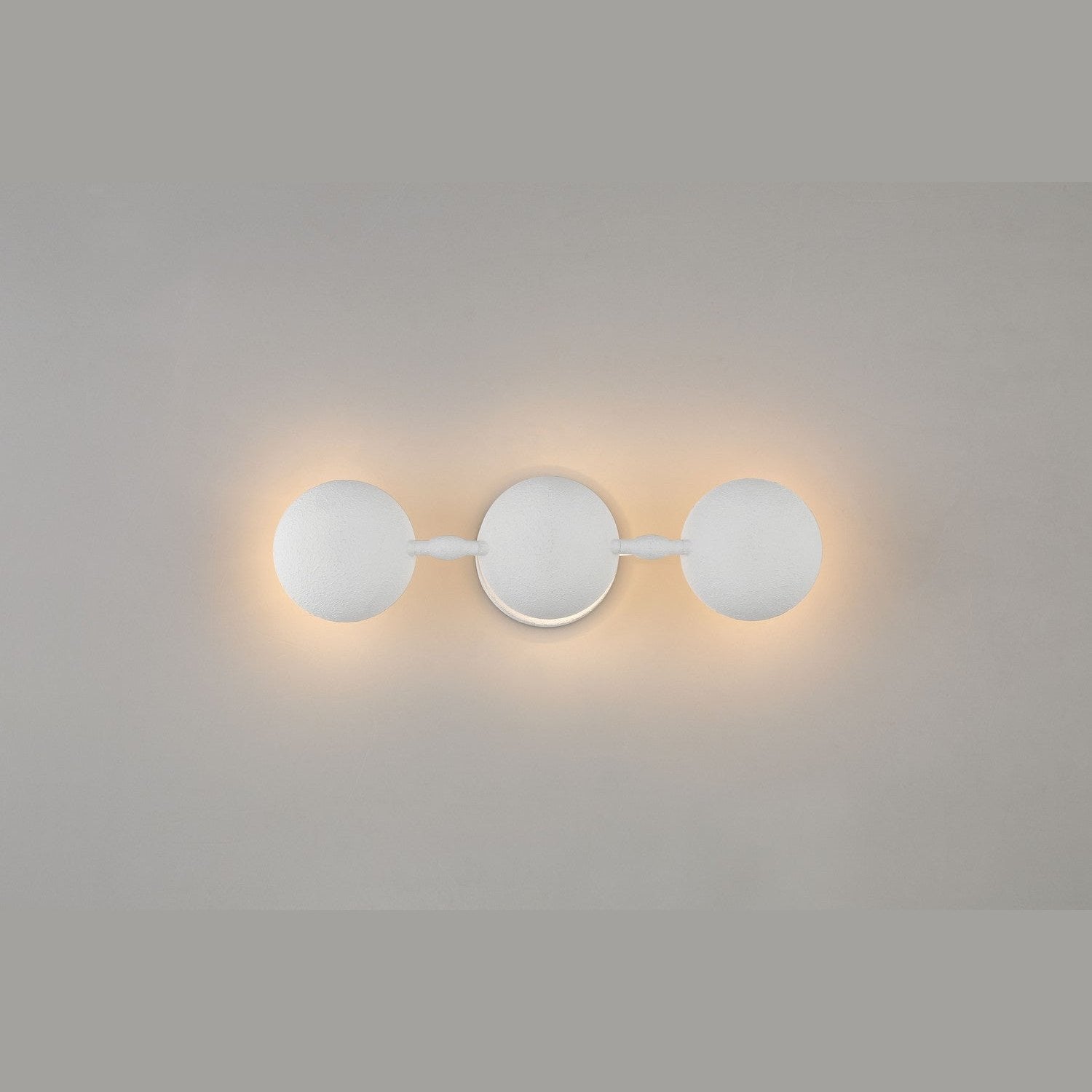 George Kovacs - P1315-792 - Three Light Wall Sconce - Undertas - Piastra White
