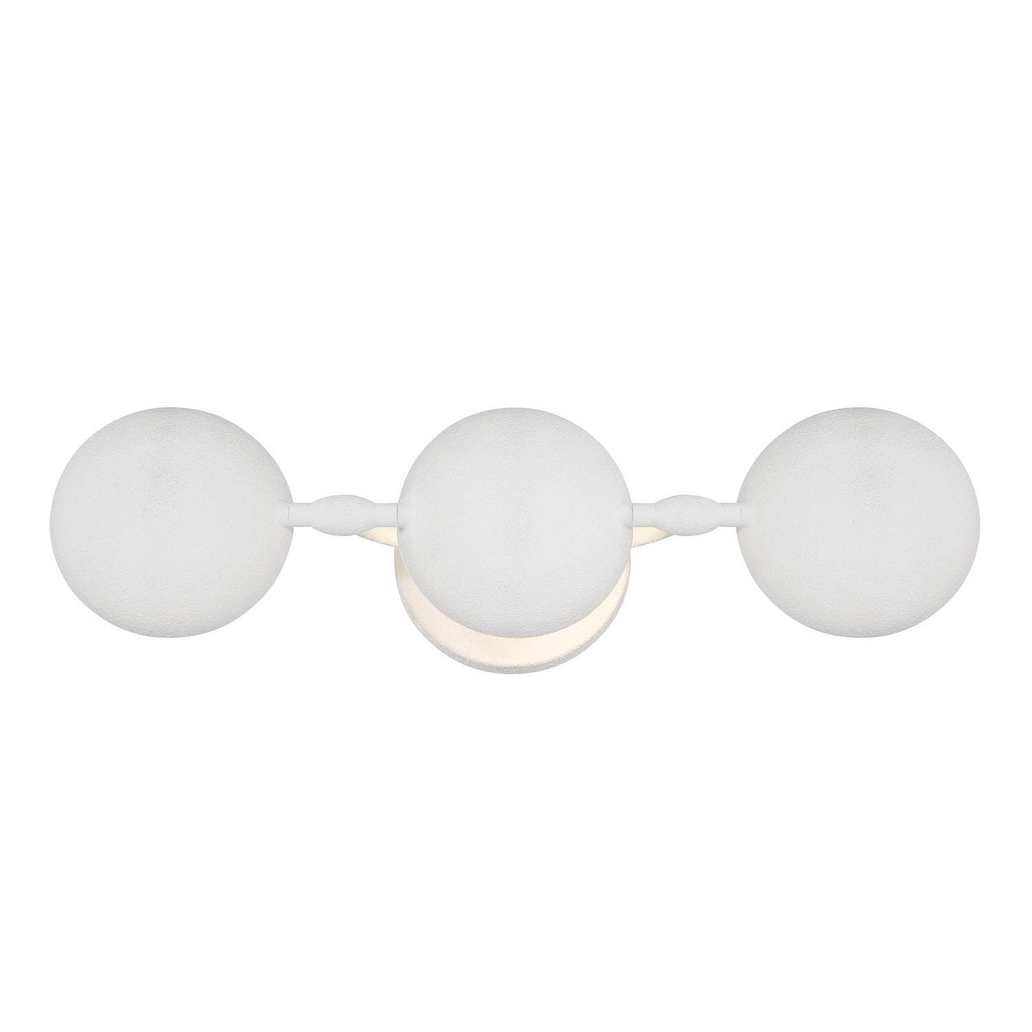George Kovacs - P1315-792 - Three Light Wall Sconce - Undertas - Piastra White