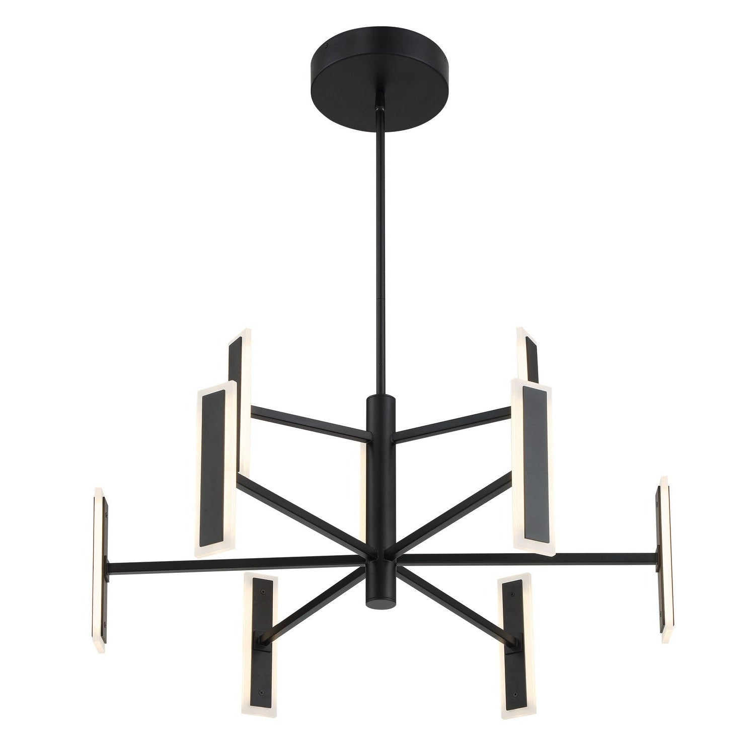 George Kovacs - P1419-66A-L - LED Chandelier - Edge - Coal