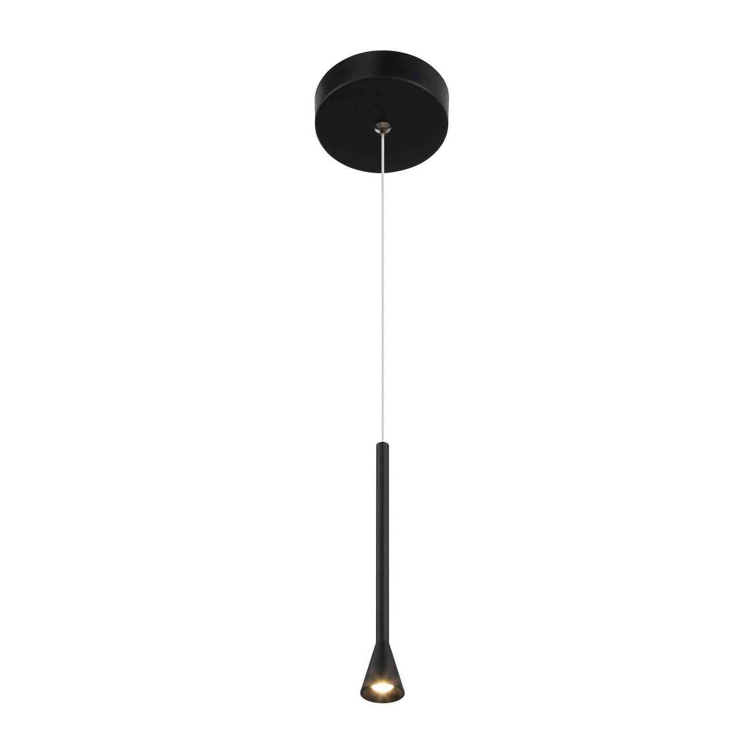 George Kovacs - P1456-66A-L - LED Mini Pendant - Piccolo - Coal